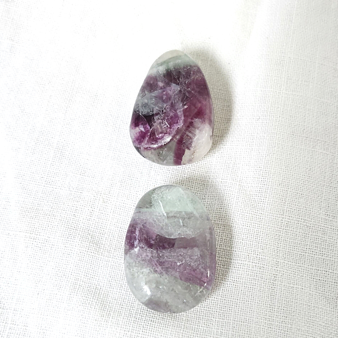 Pendentif Pierre percée Fluorite