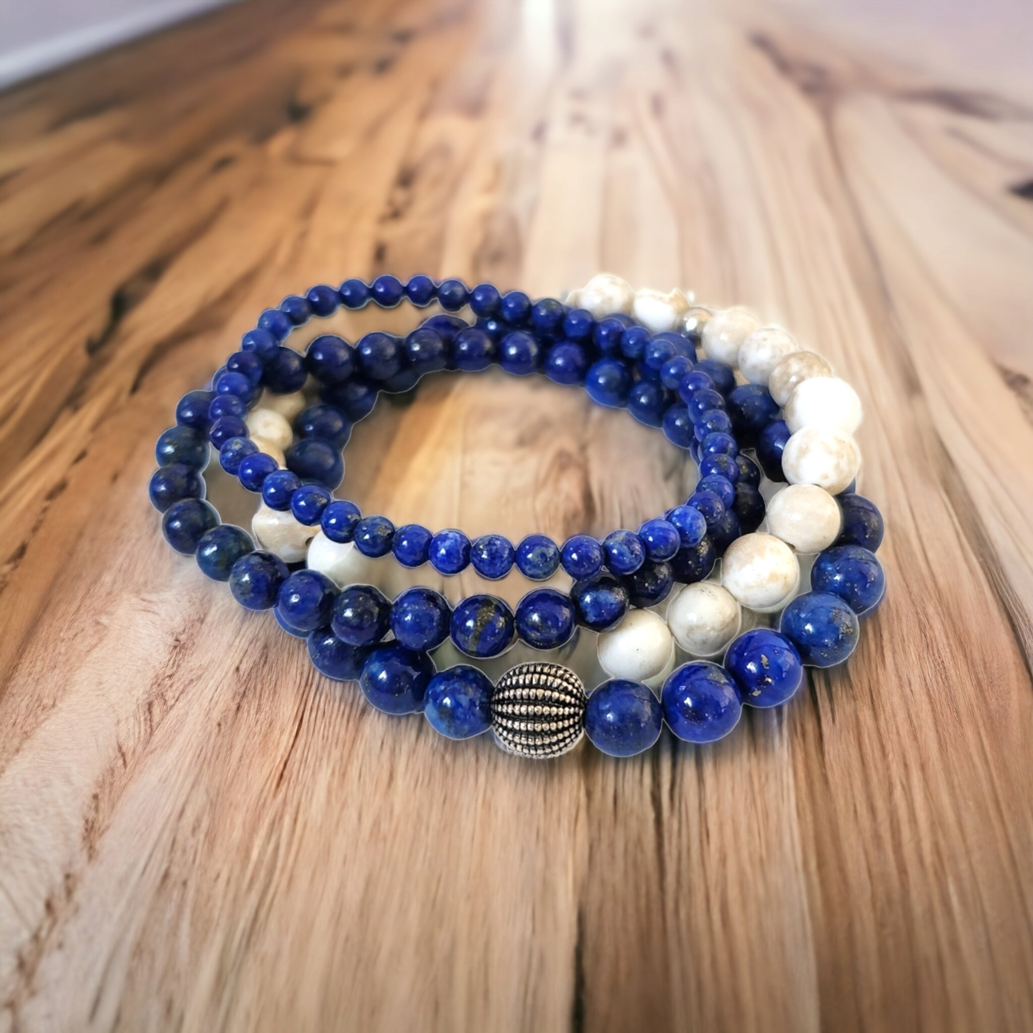 Bracelet Lapis lazuli Serenity