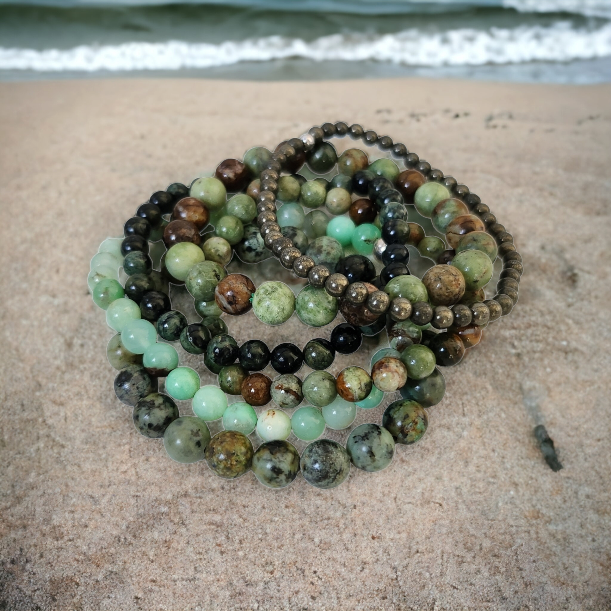 Bracelet Chrysoprase