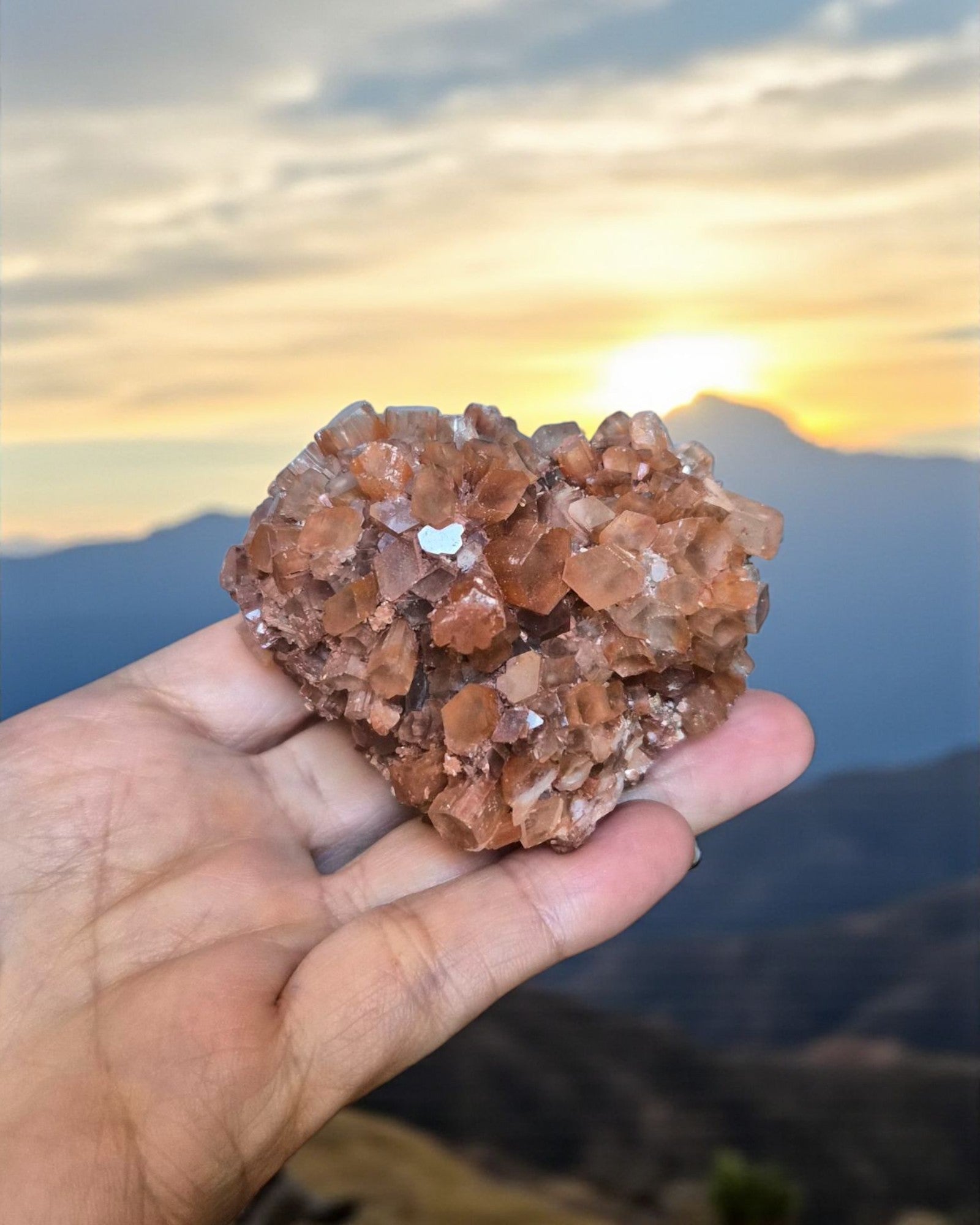 Aragonite brut