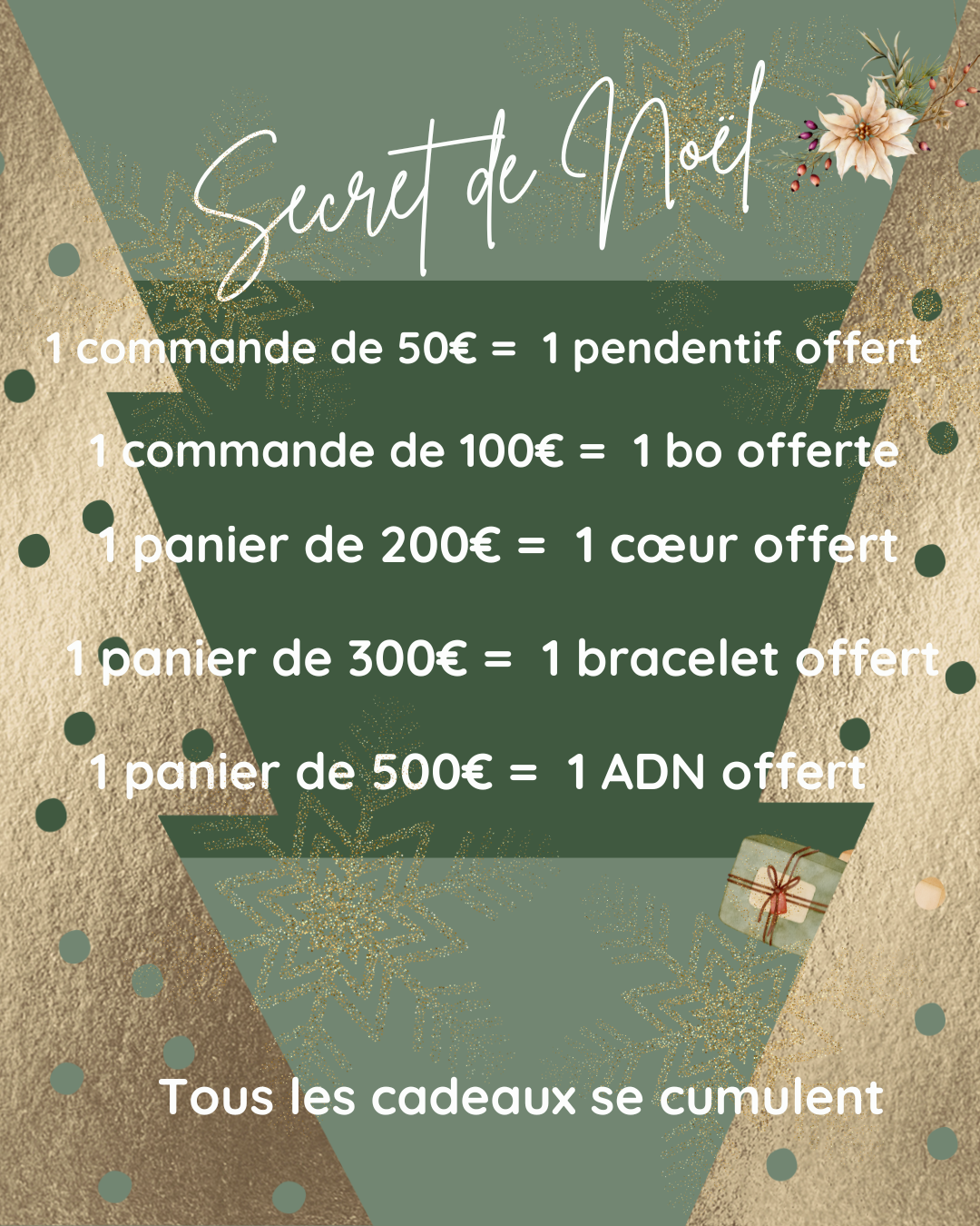 Noël enchanté – Cadeaux énergétiques & bijoux en pierres naturelles