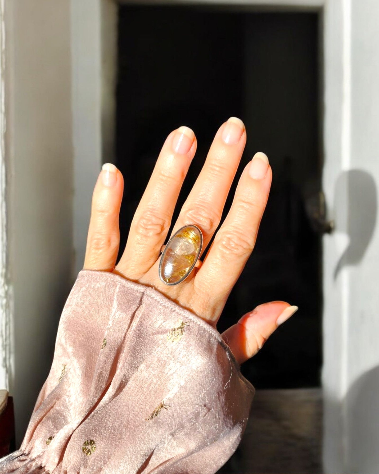Bagues Quartz rutile