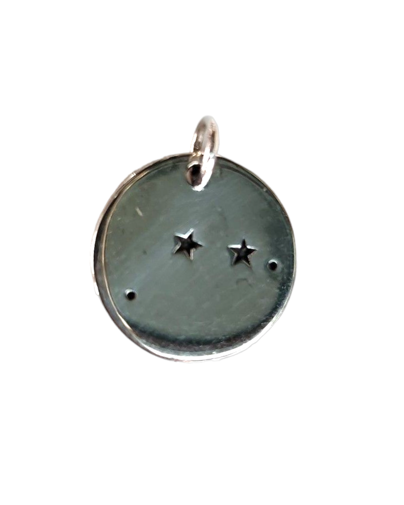 Pendentif médaille constellation Argent