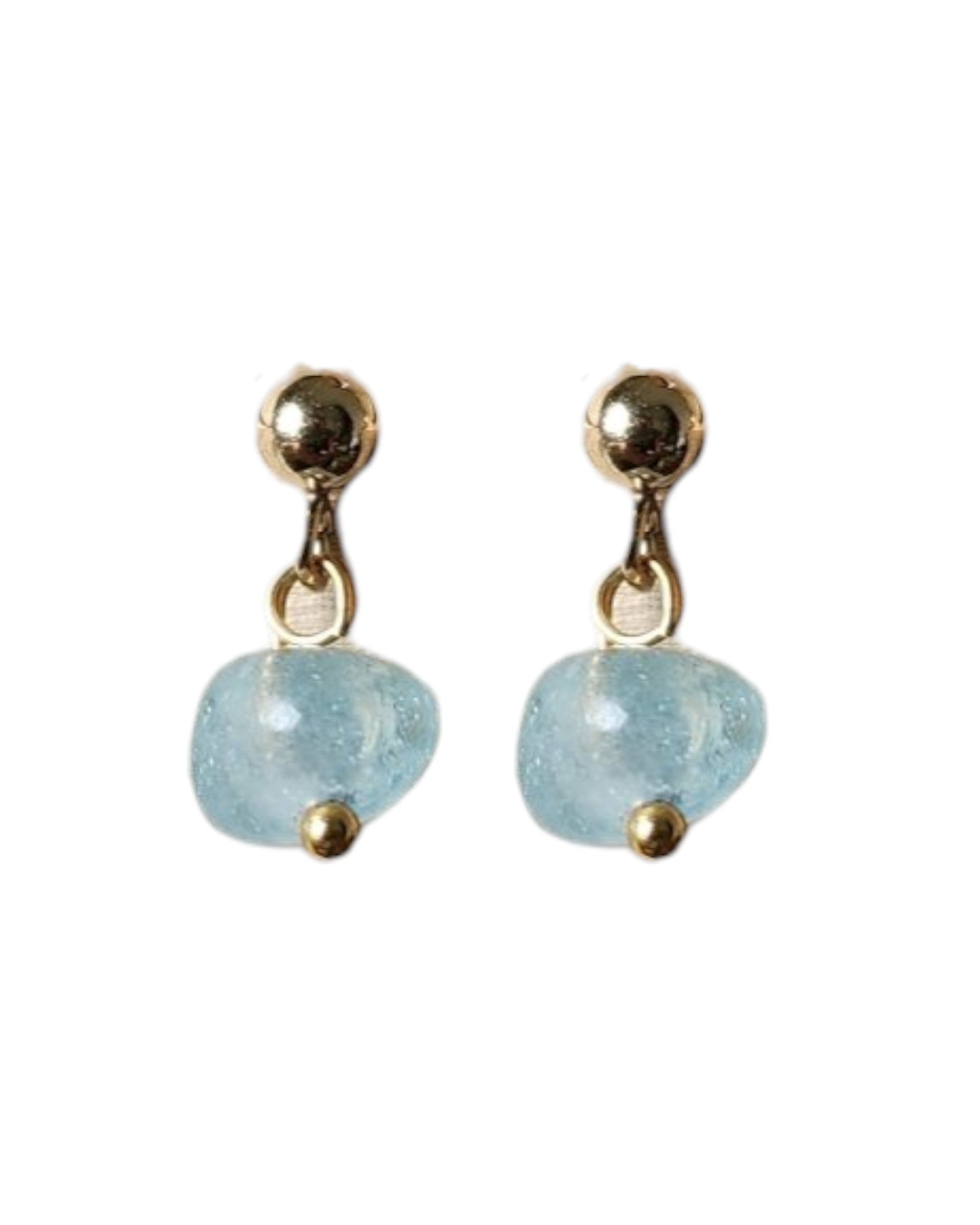 Boucles d'oreilles caillou