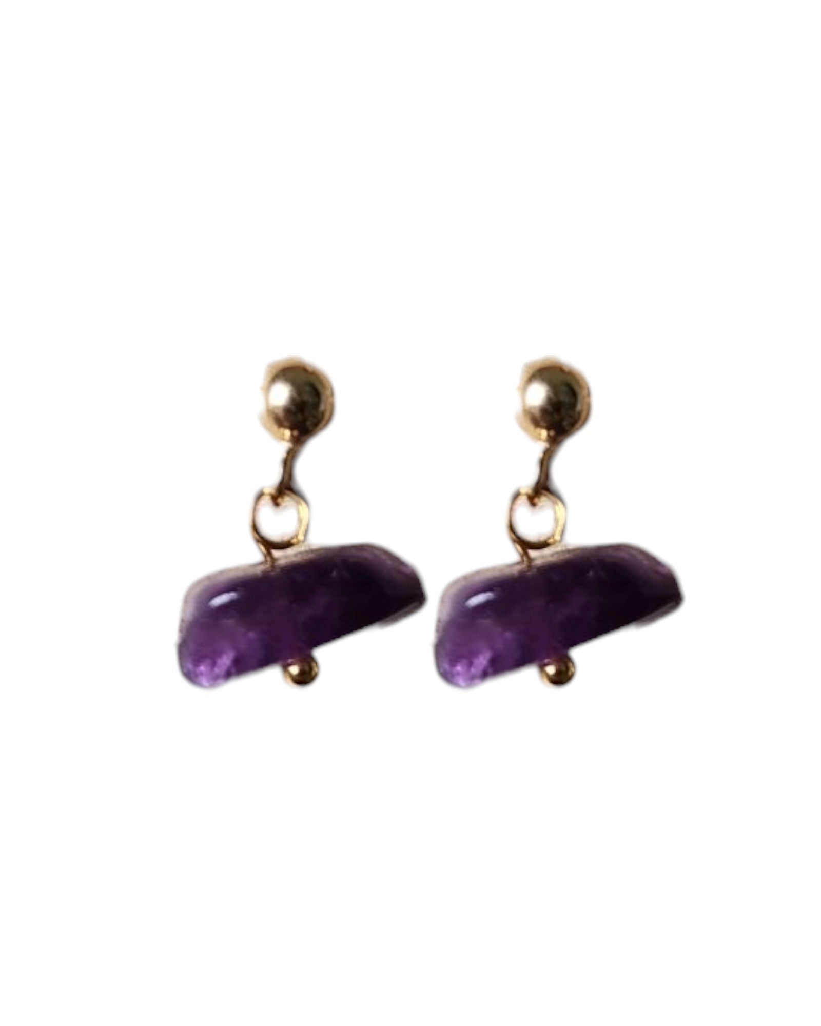 Boucles d'oreilles caillou
