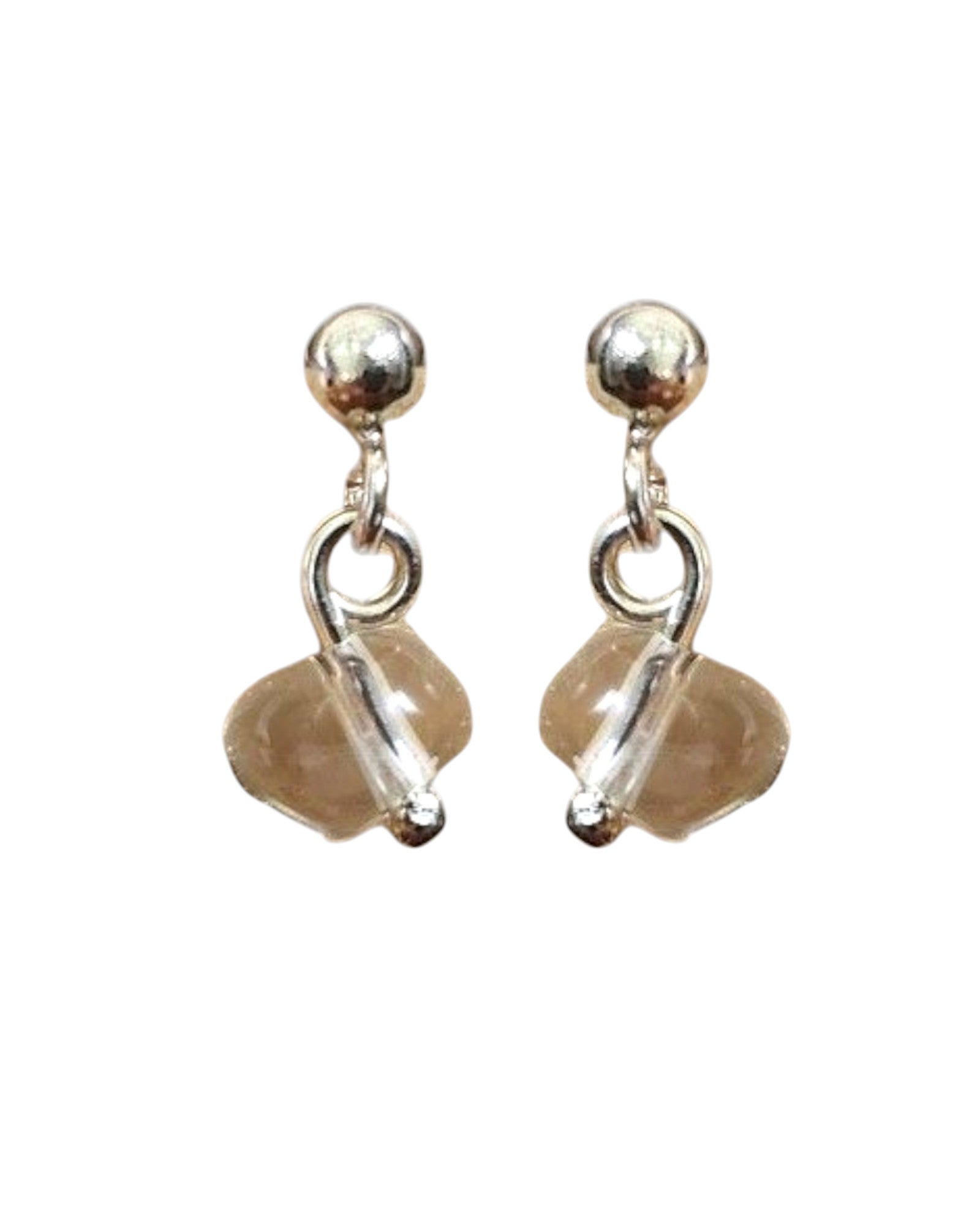 Boucles d'oreilles caillou