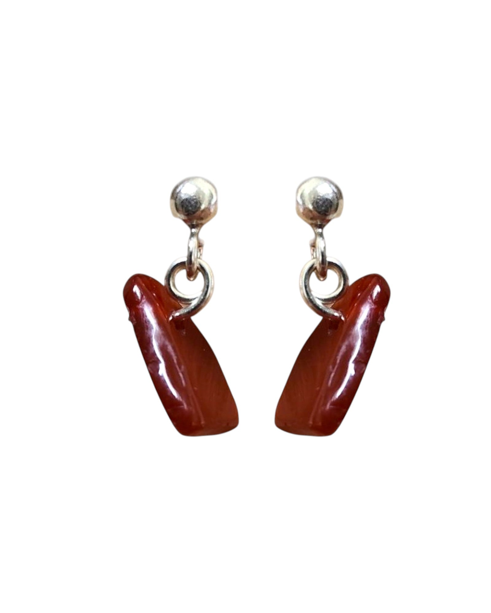 Boucles d'oreilles caillou