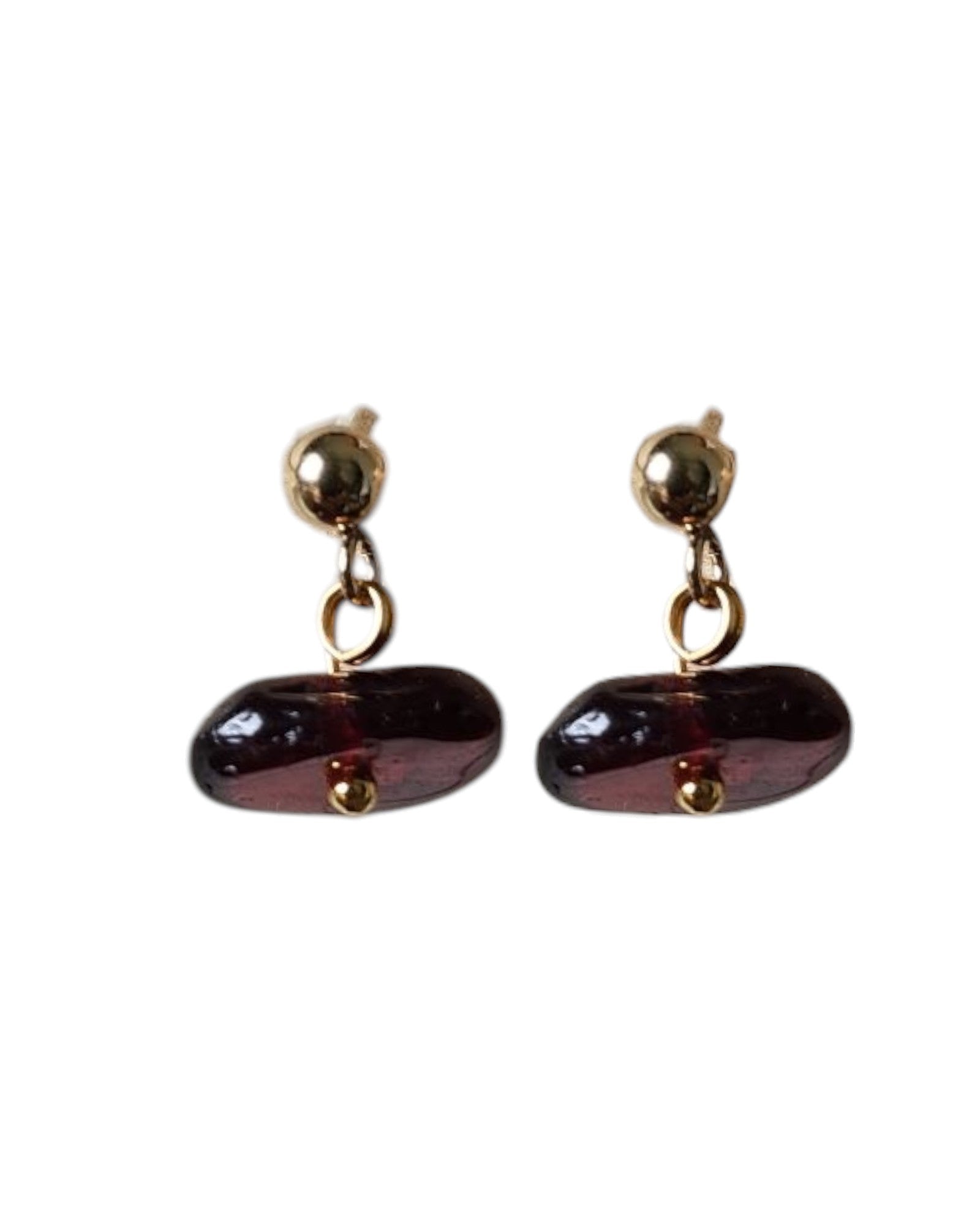 Boucles d'oreilles caillou