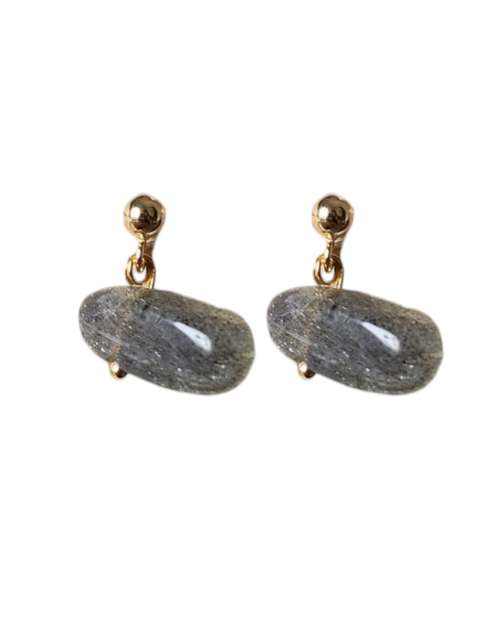 Boucles d'oreilles caillou