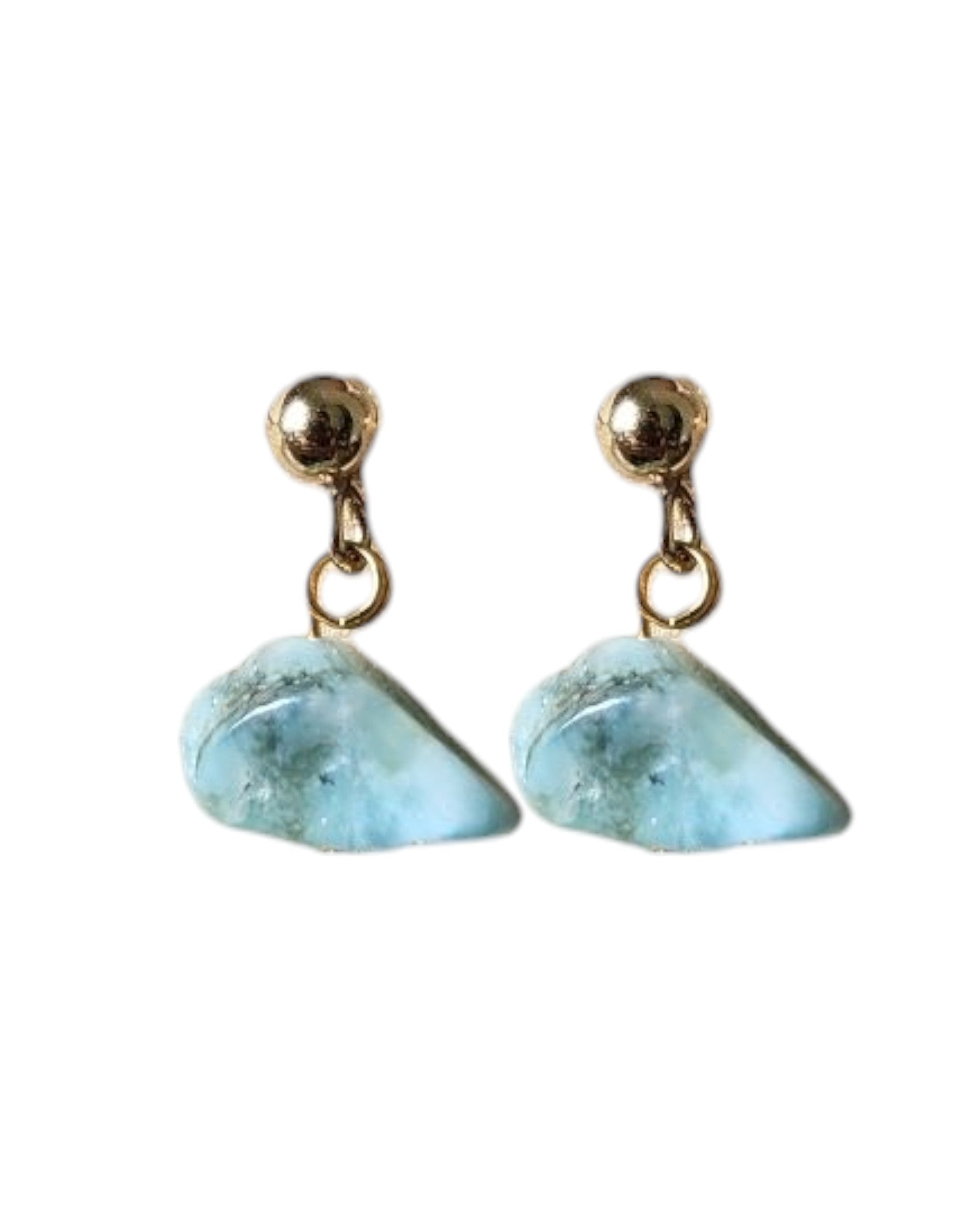 Boucles d'oreilles caillou