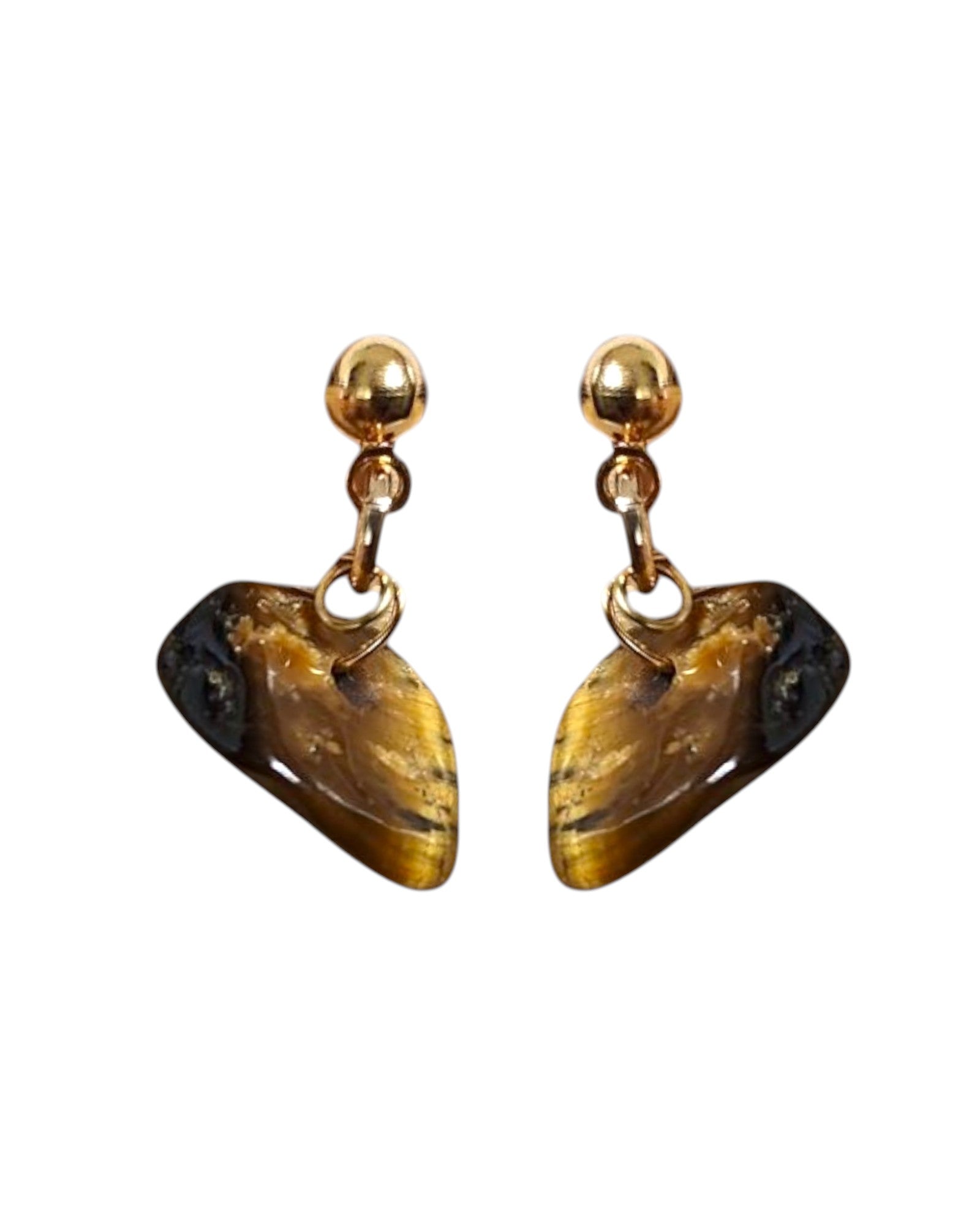 Boucles d'oreilles caillou