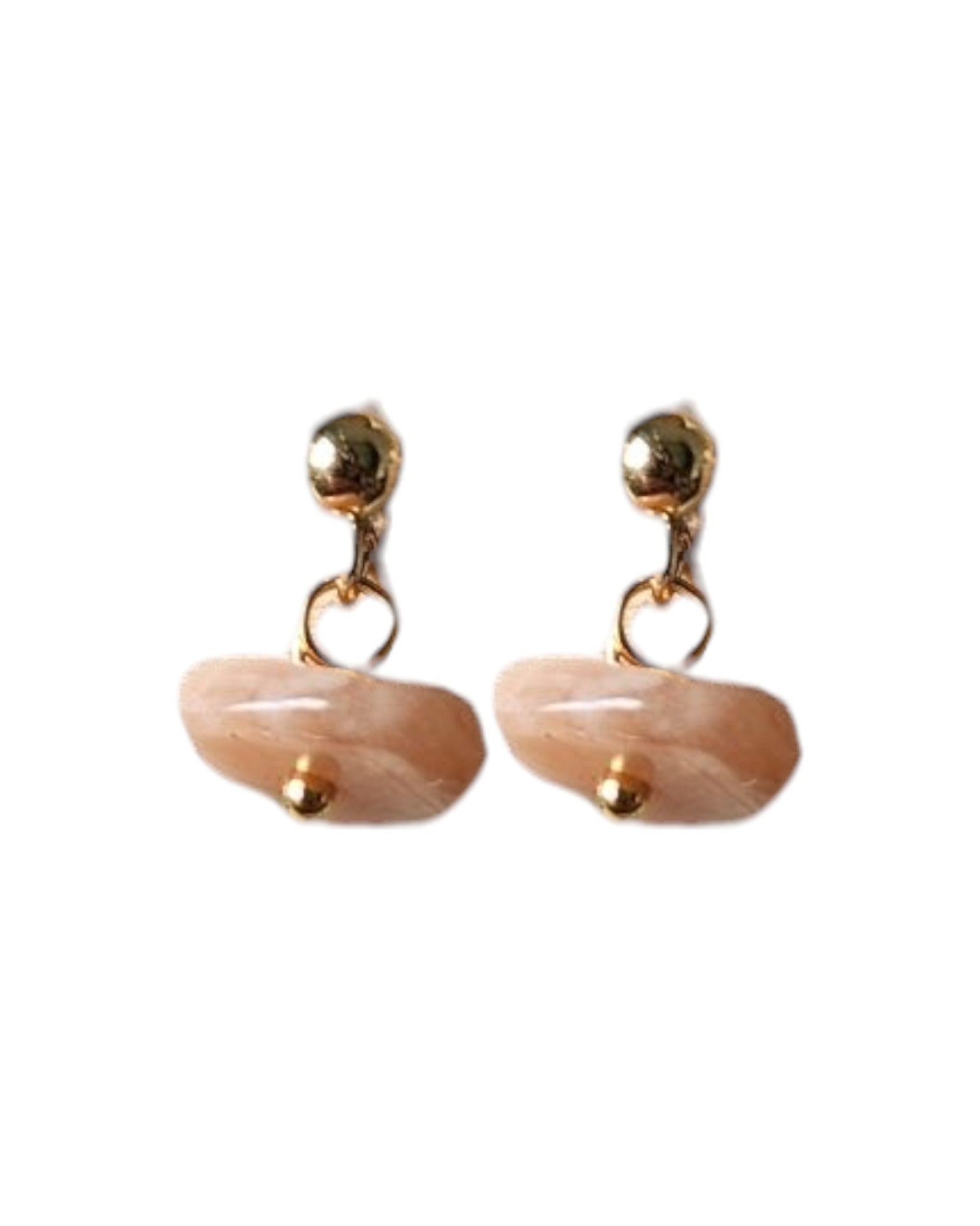 Boucles d'oreilles caillou