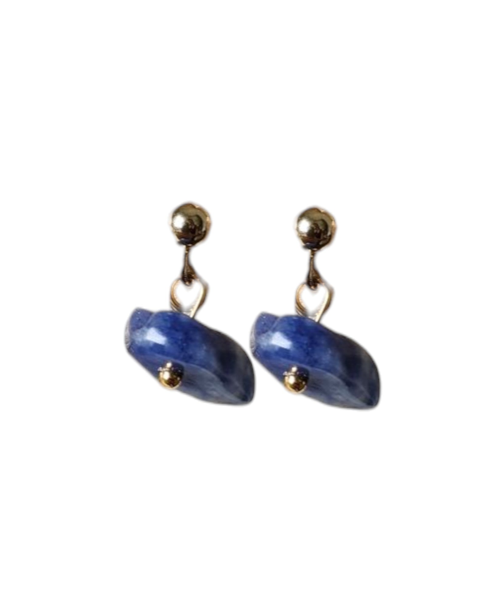 Boucles d'oreilles caillou