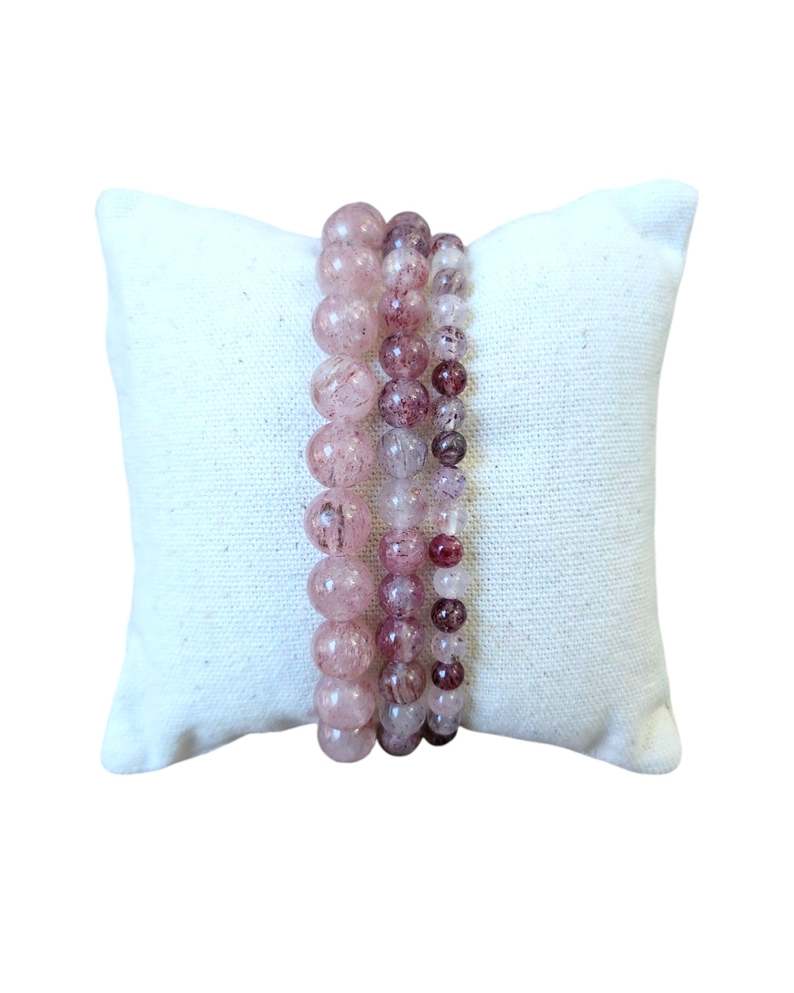 Bracelet Quartz fraise