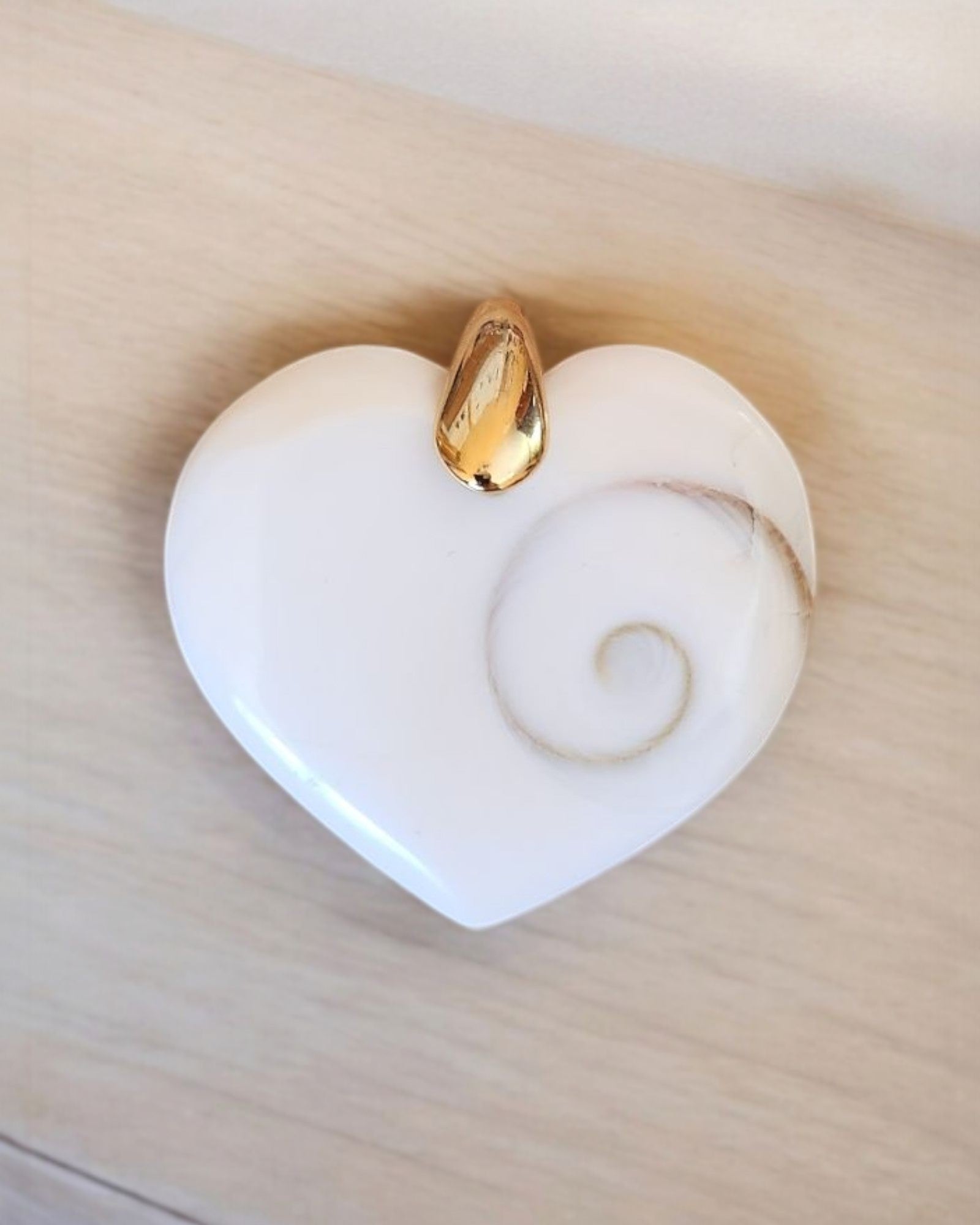 Pendentif Cœur Œil de Sainte Lucie
