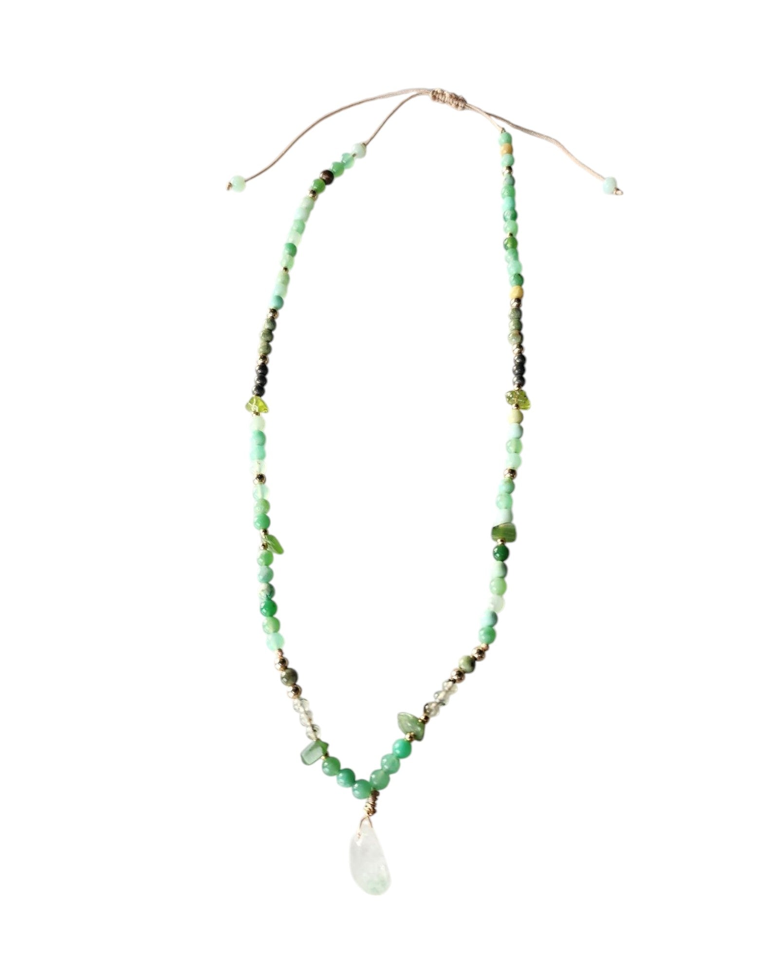 Collier vert Harmonie