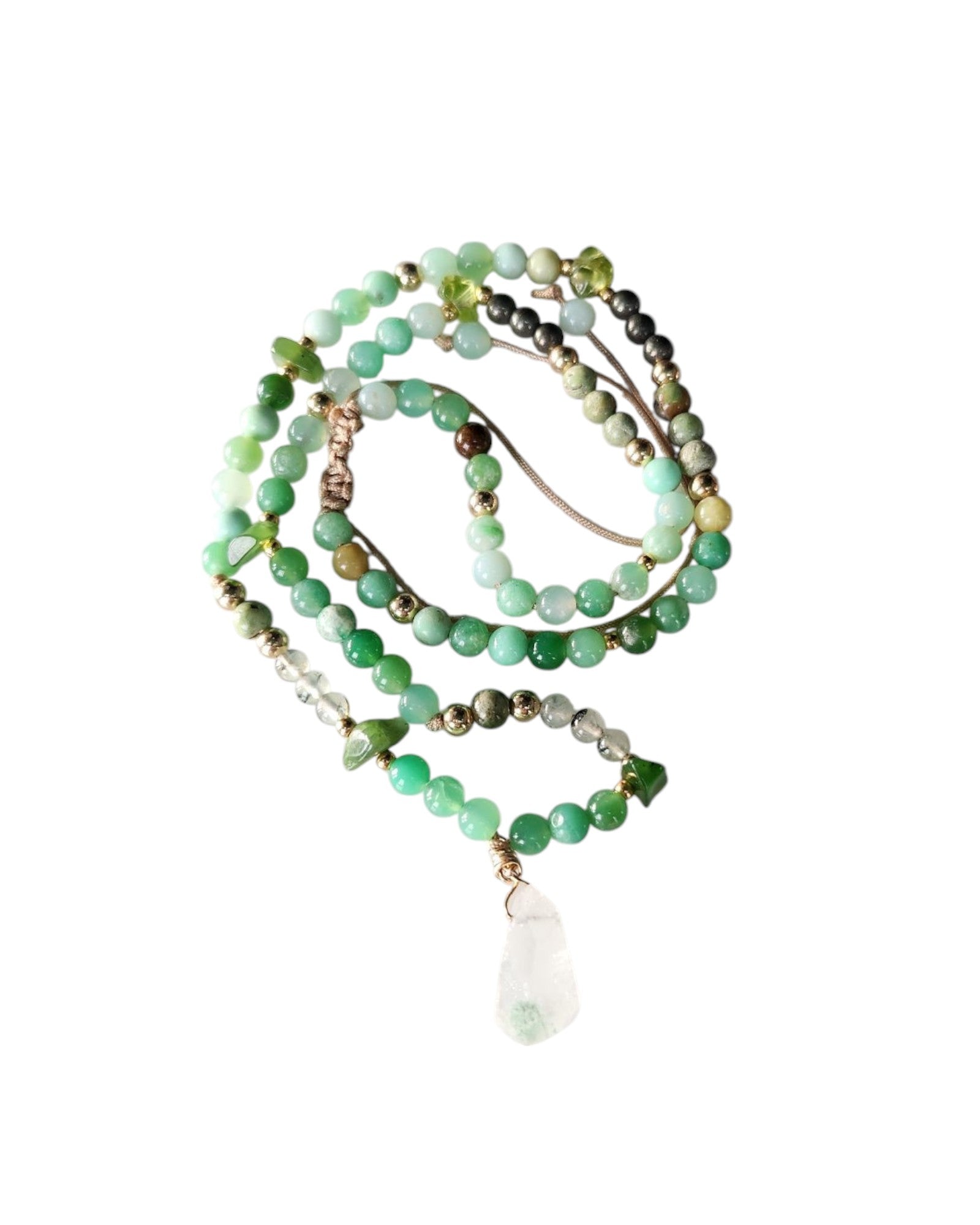Collier vert Harmonie