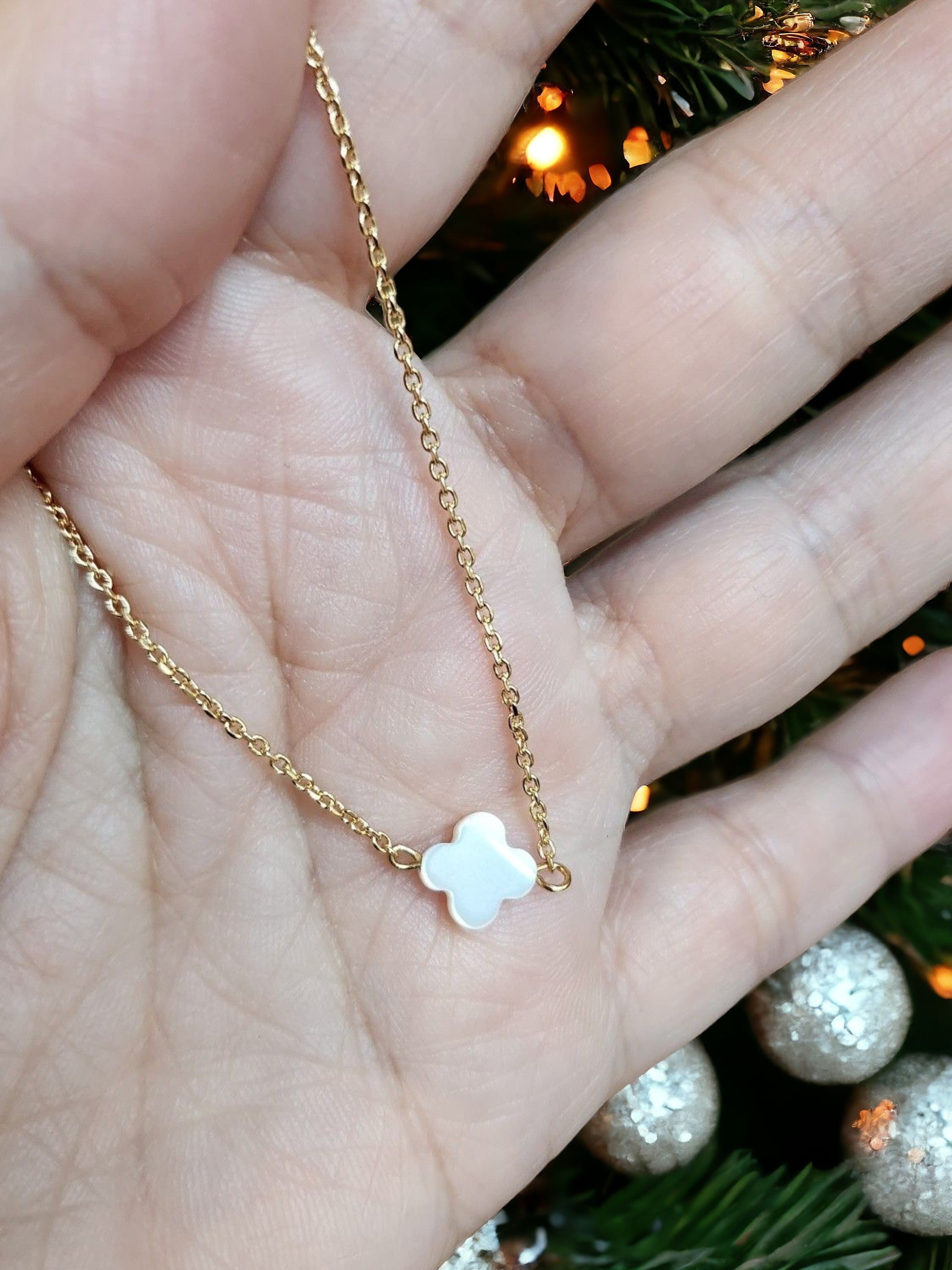 Collier Nuage nacre