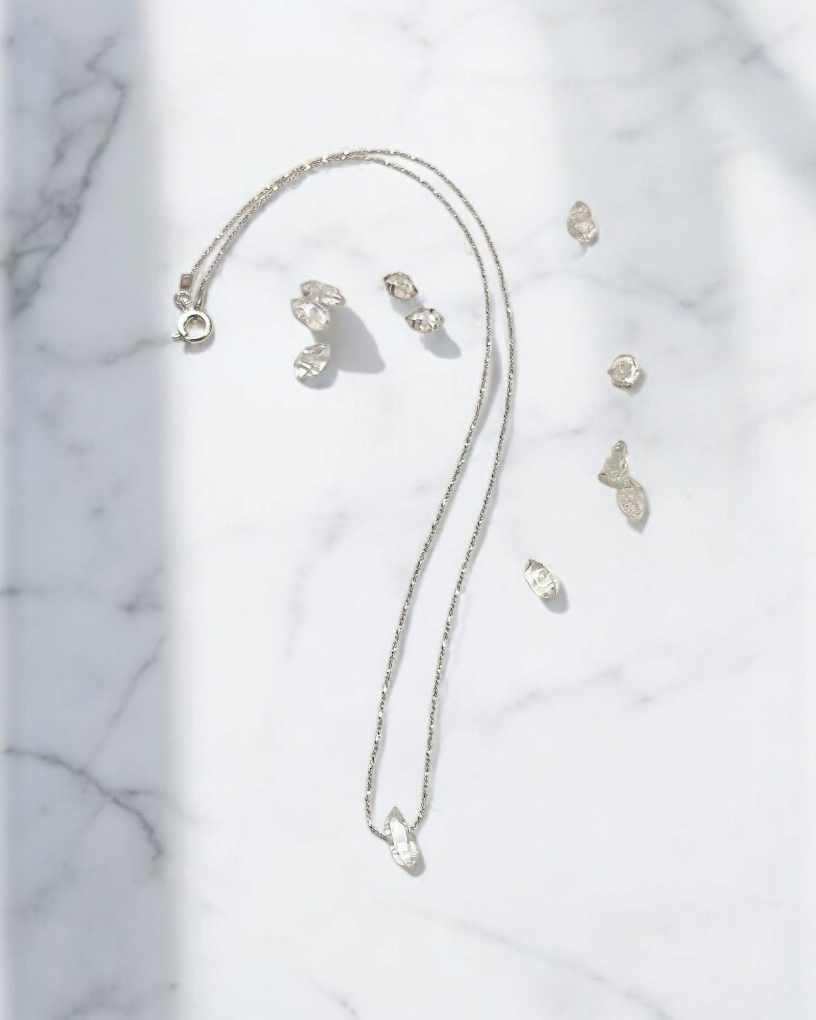 Collier Diamant Herkimer