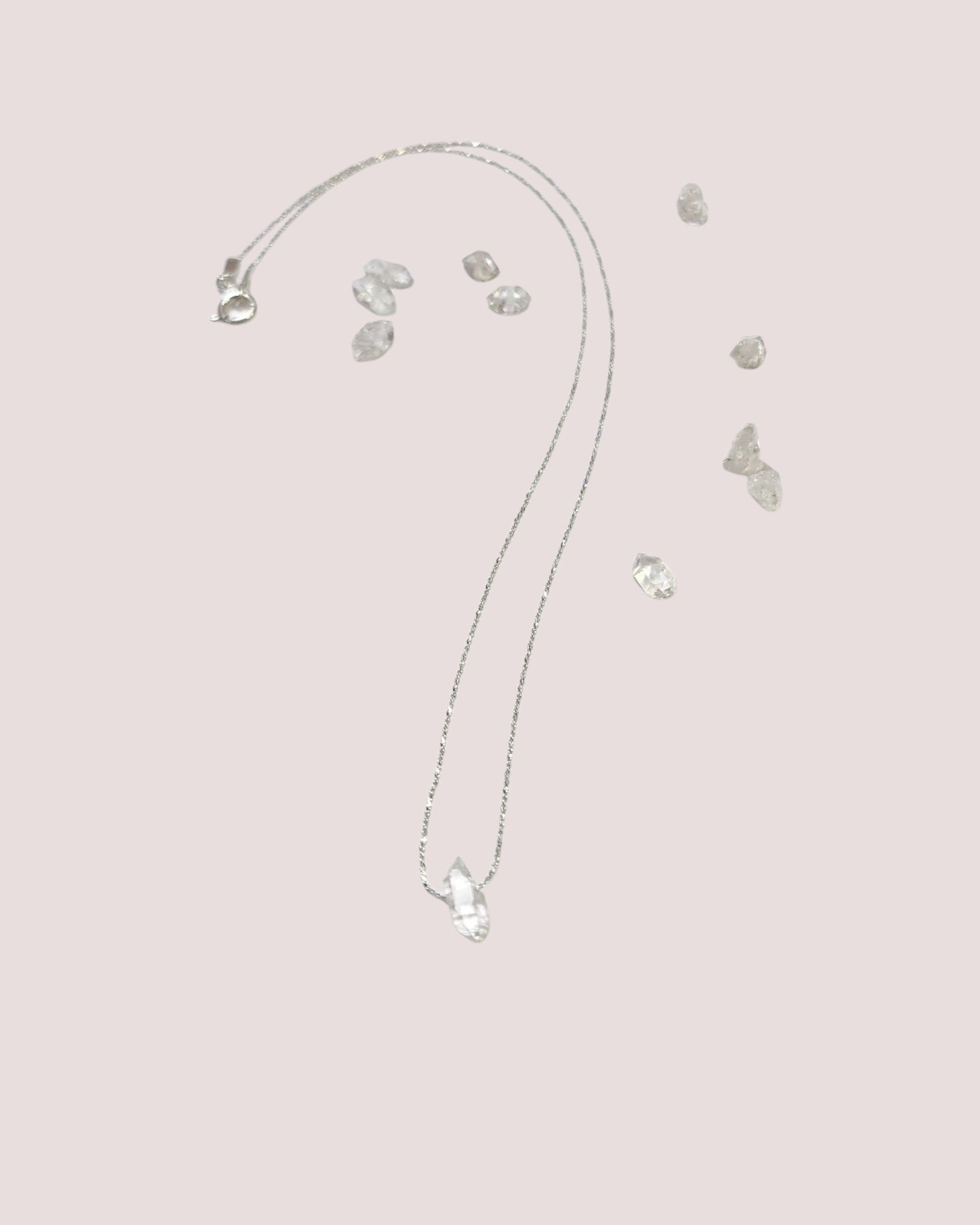 Collier Diamant Herkimer