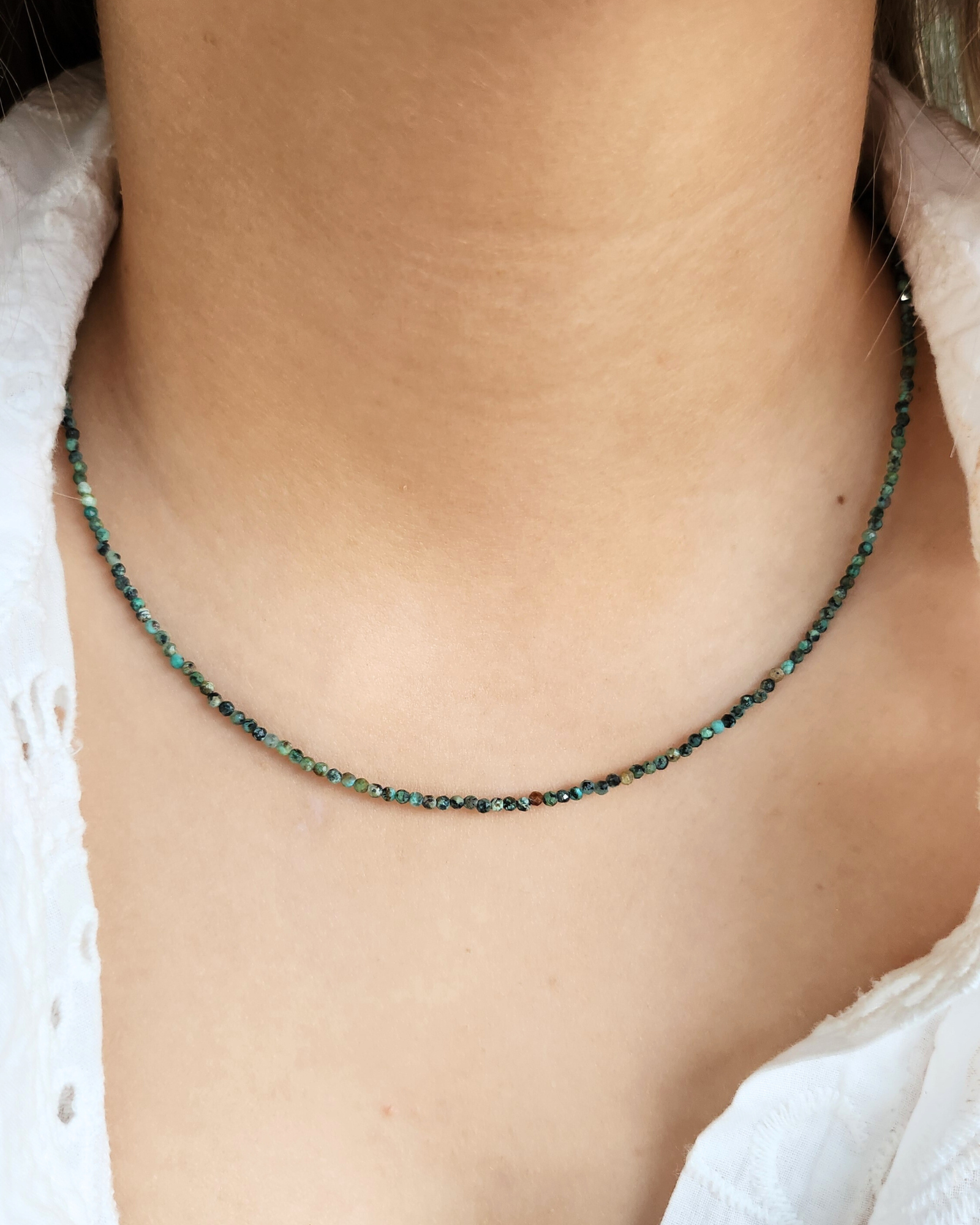 Collier éclats de cailloux