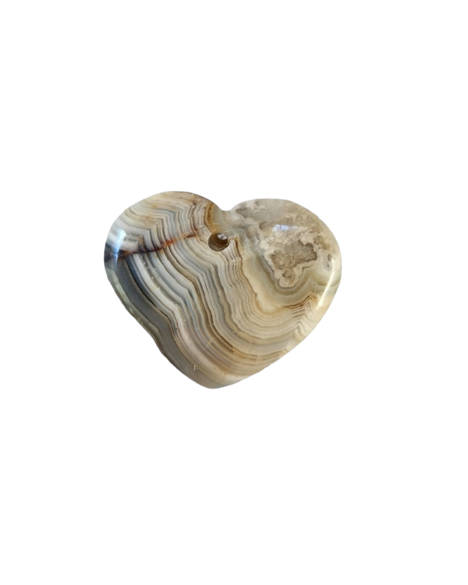Pendentif cœur en pierre naturelle – Bijou énergétique et symbole d’amour