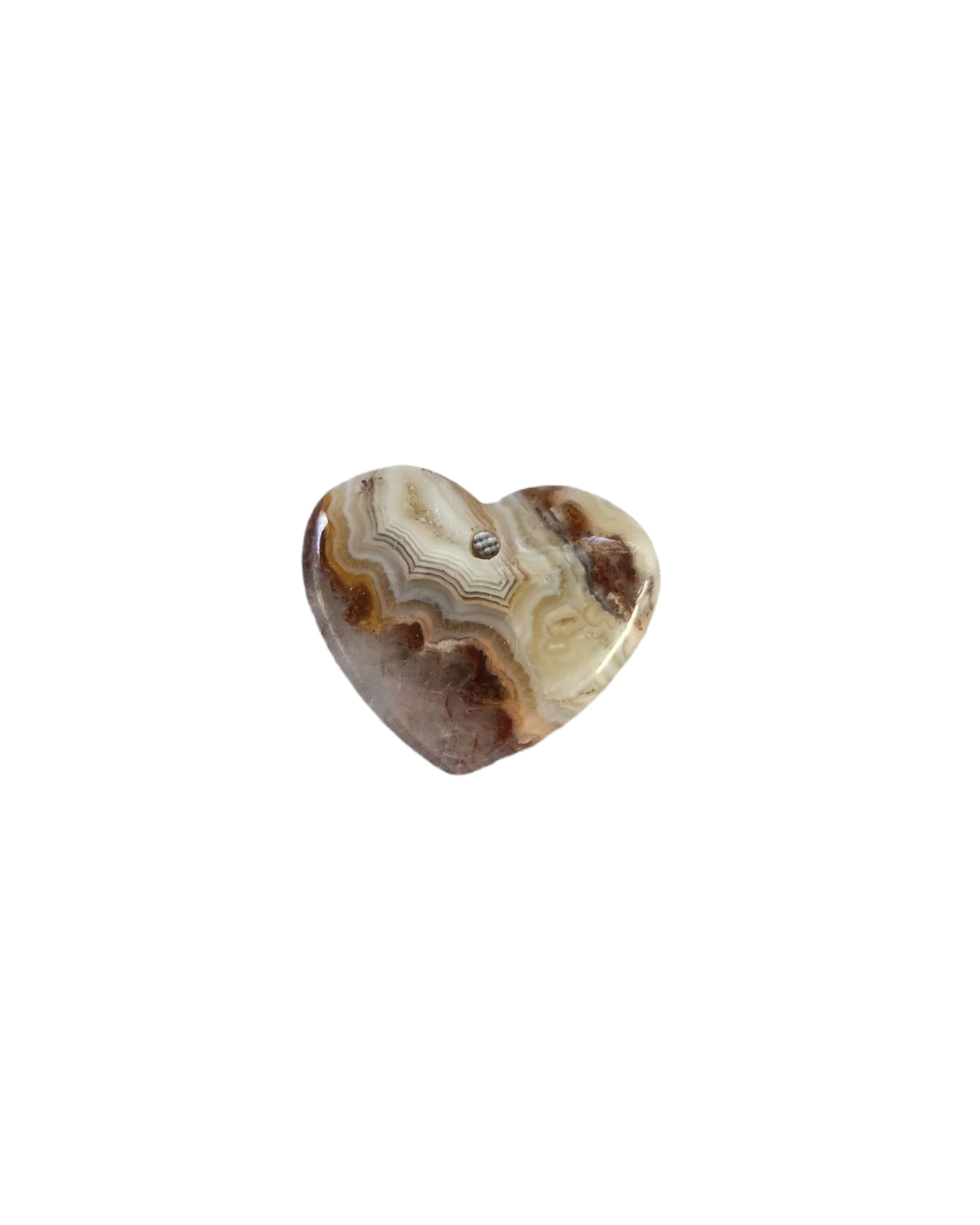 Pendentif cœur en pierre naturelle – Bijou énergétique et symbole d’amour
