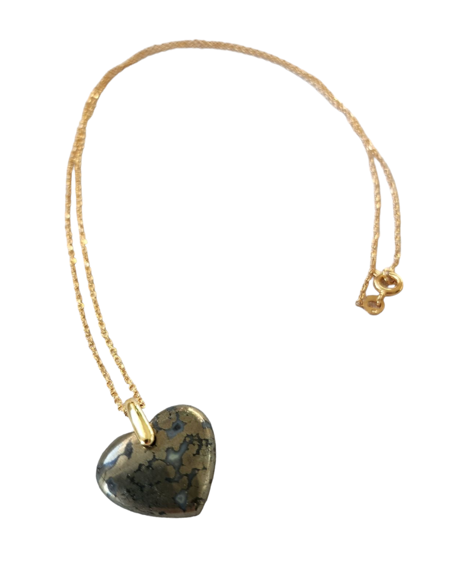 Pendentif cœur en pierre naturelle – Bijou énergétique et symbole d’amour