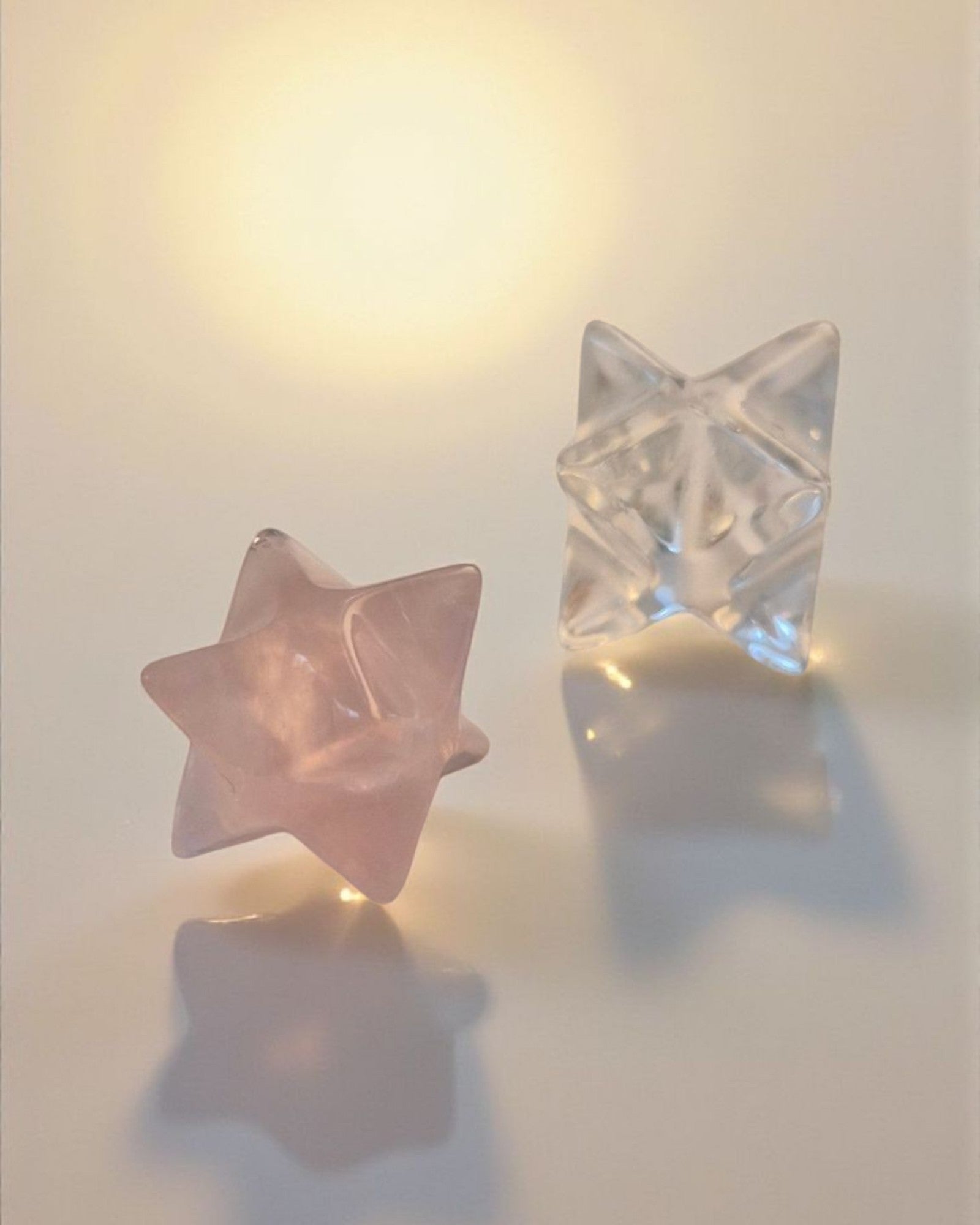Mercaba Cristal de Roche ou Quartz rose
