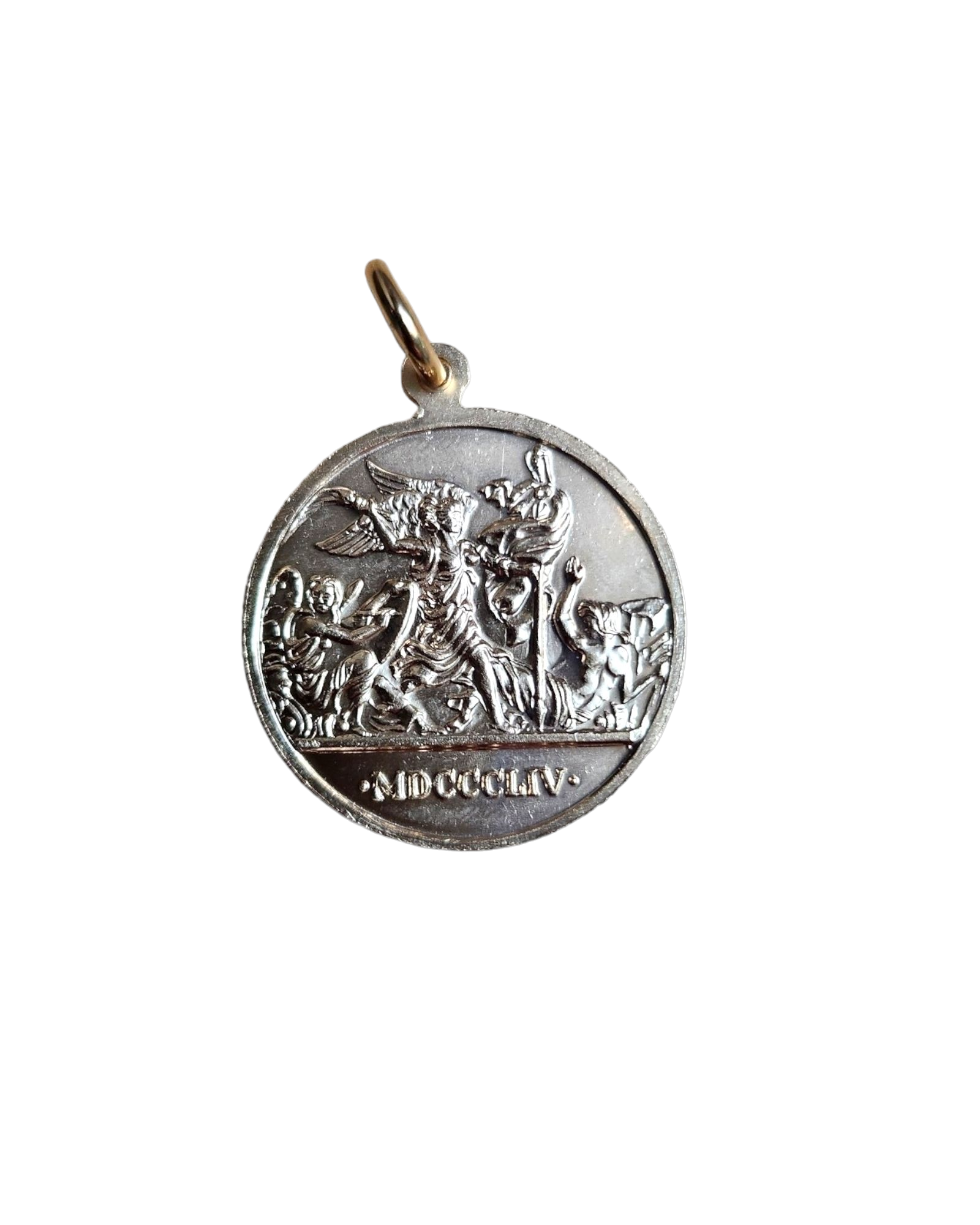 Pendentif médaille Napoléon III ou César