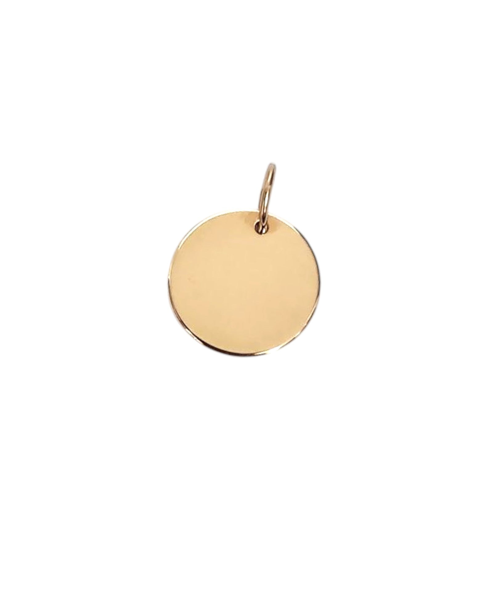 Médaille ronde lisse