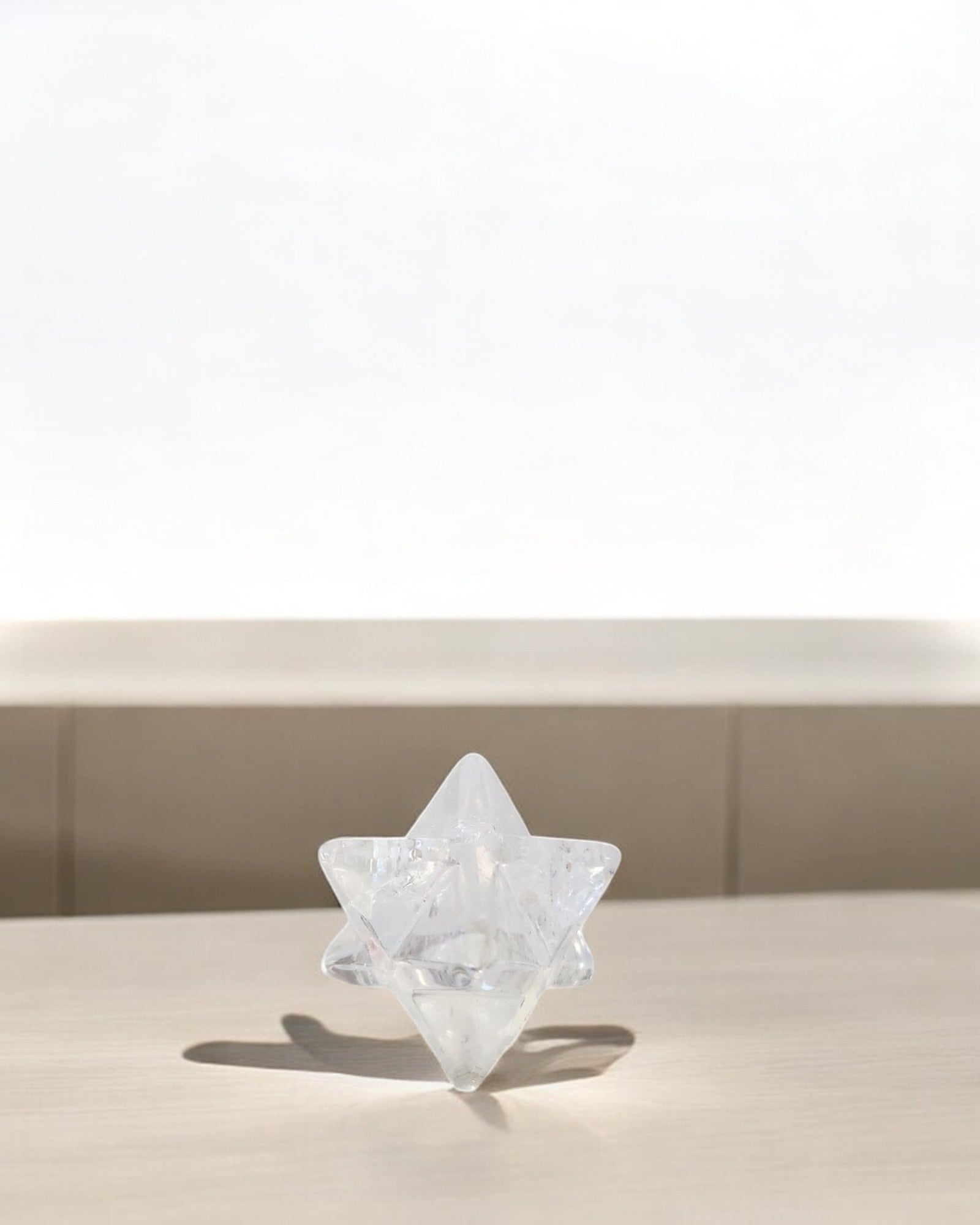 Mercaba Cristal de Roche ou Quartz rose