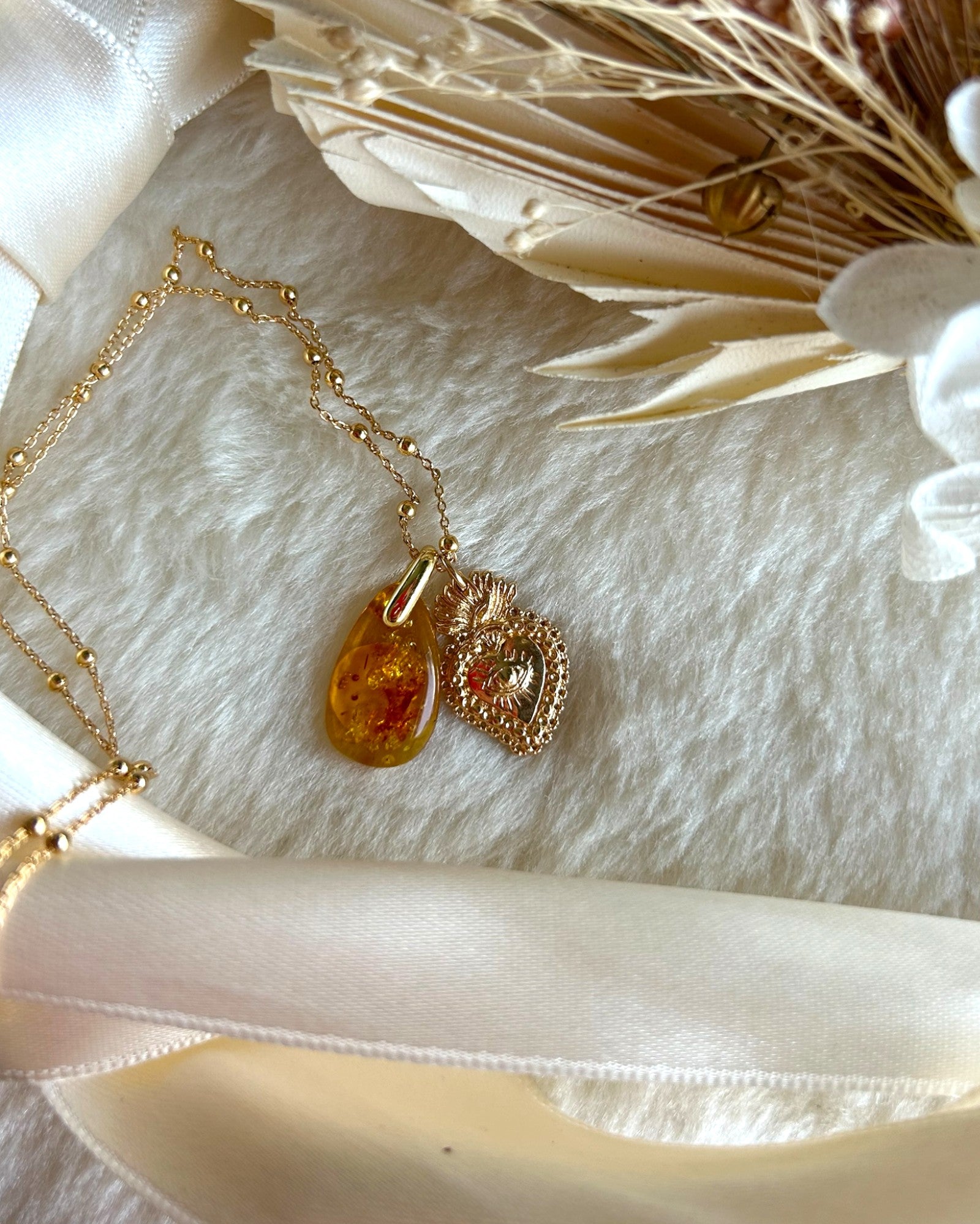 Pendentif Ambre