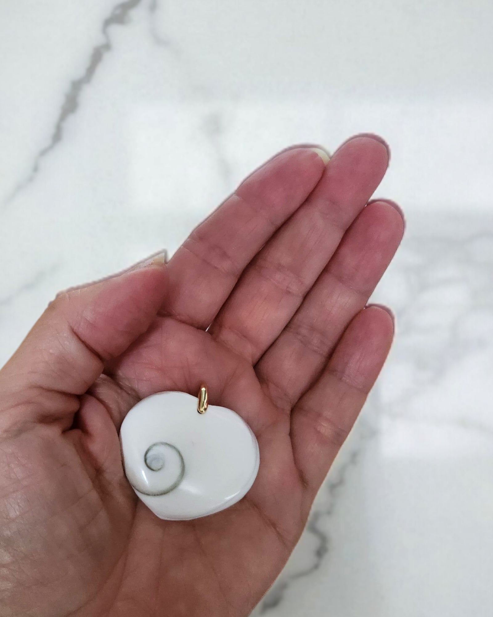 Pendentif Cœur Œil de Sainte Lucie