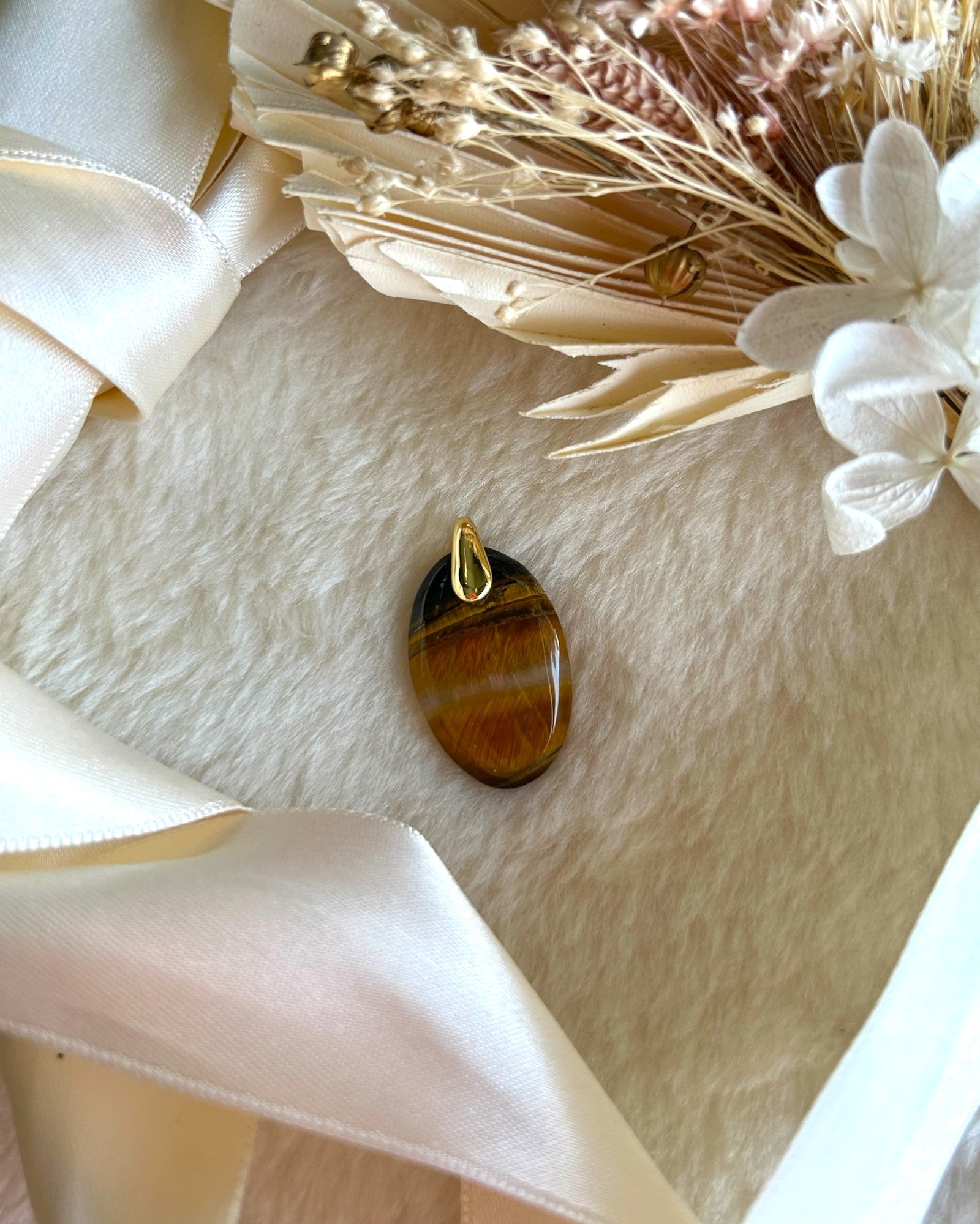 Pendentif Œil de Tigre