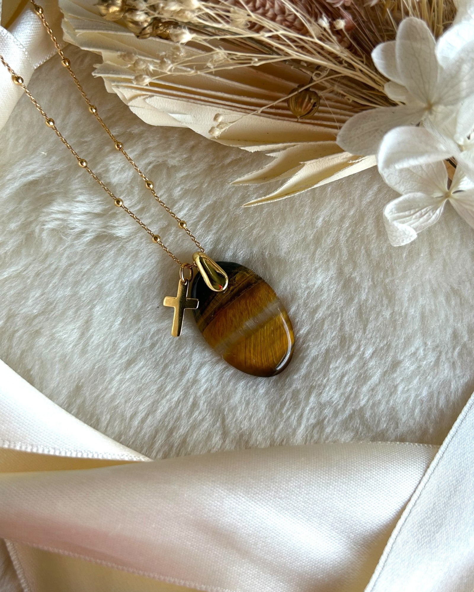 Pendentif Œil de Tigre