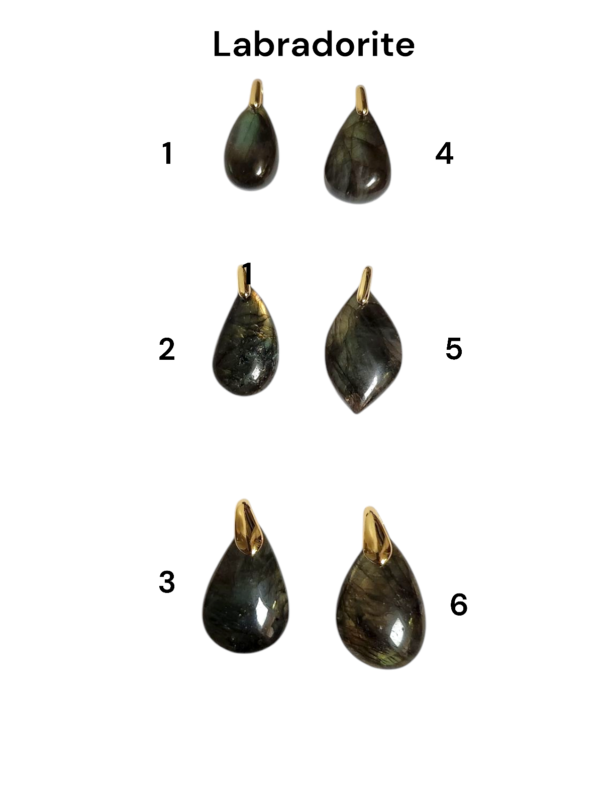 Pendentif Labradorite