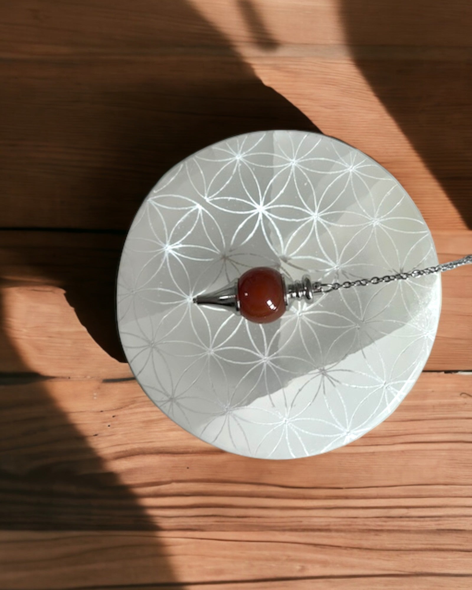 Pendule Boule en Pierres Naturelles (10 pierres différentes)