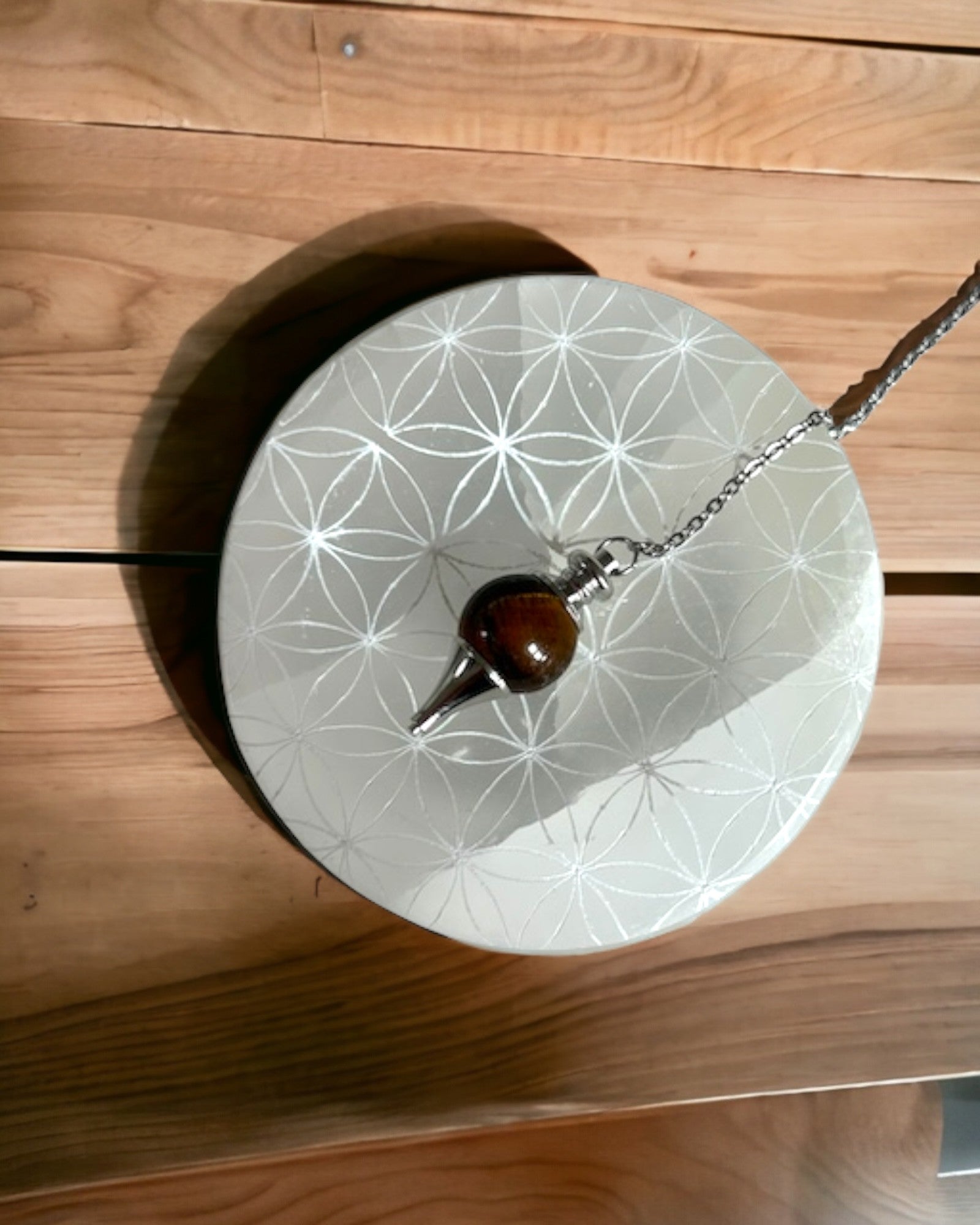 Pendule Boule en Pierres Naturelles (10 pierres différentes)