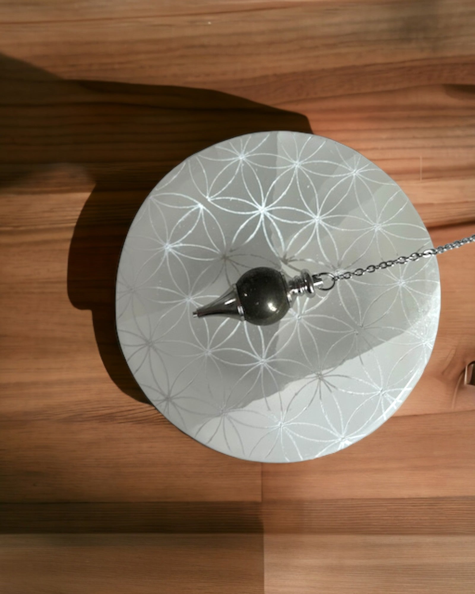 Pendule Boule en Pierres Naturelles (10 pierres différentes)