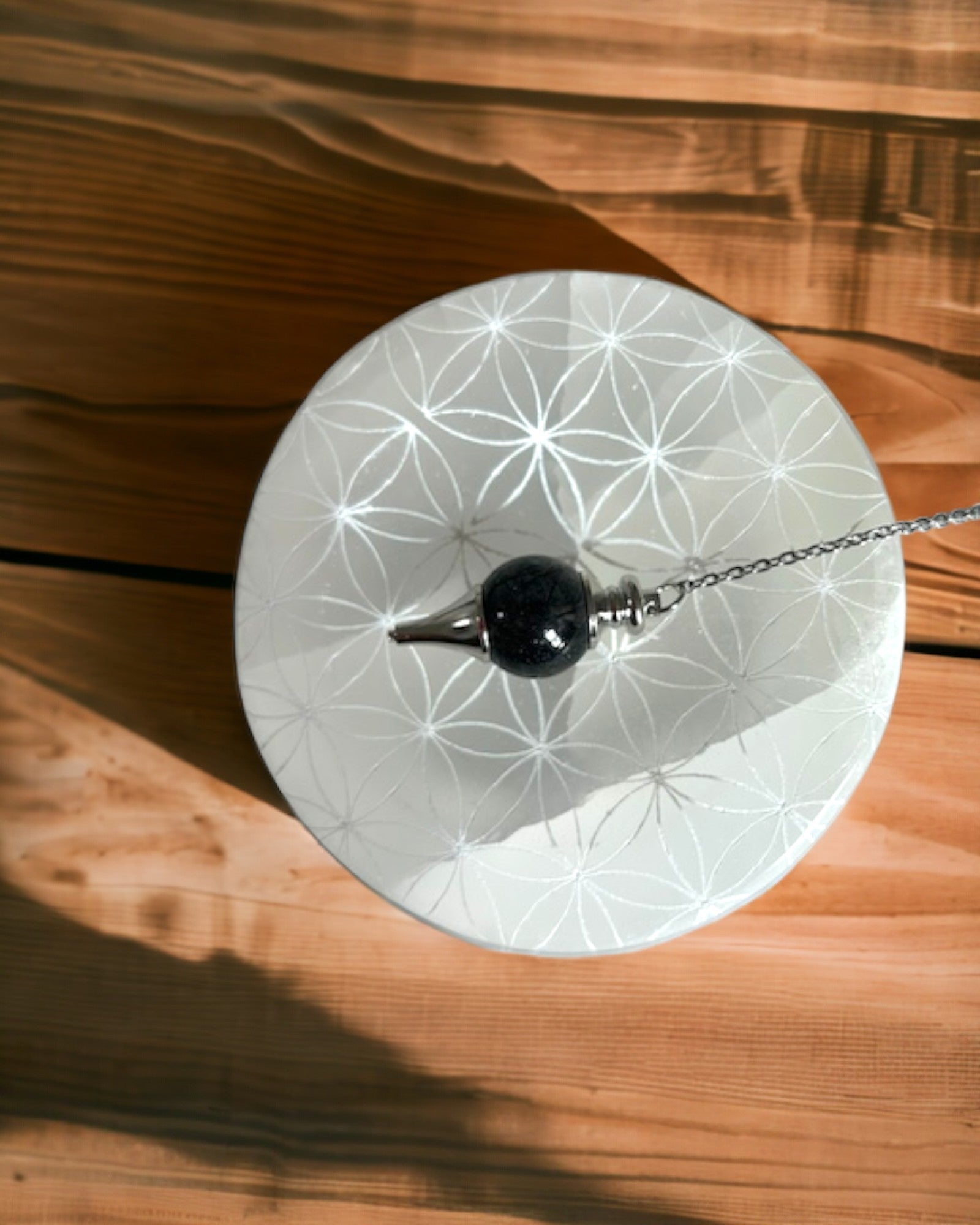 Pendule Boule en Pierres Naturelles (10 pierres différentes)