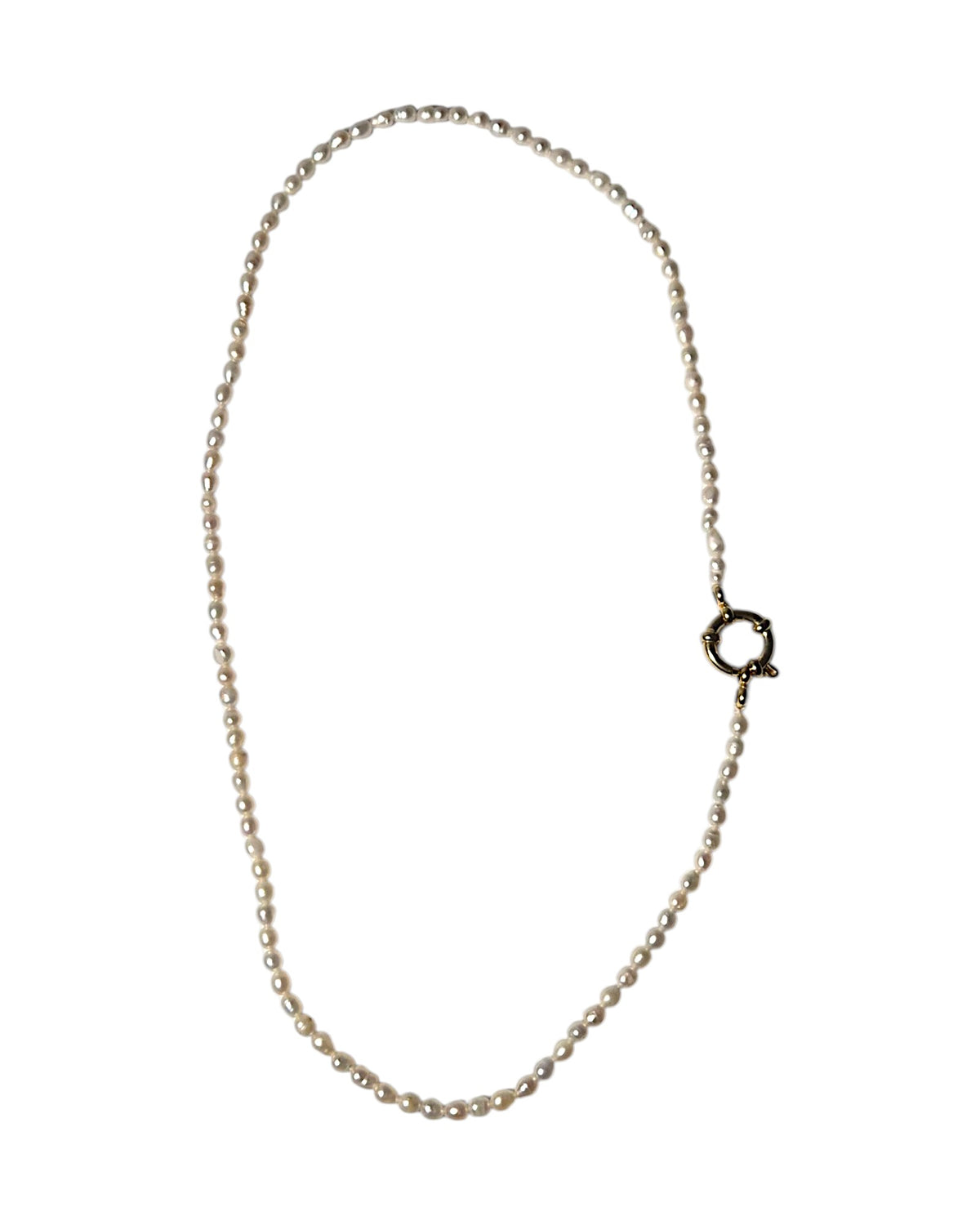 Collier éclats de cailloux - 24 pierres différentes