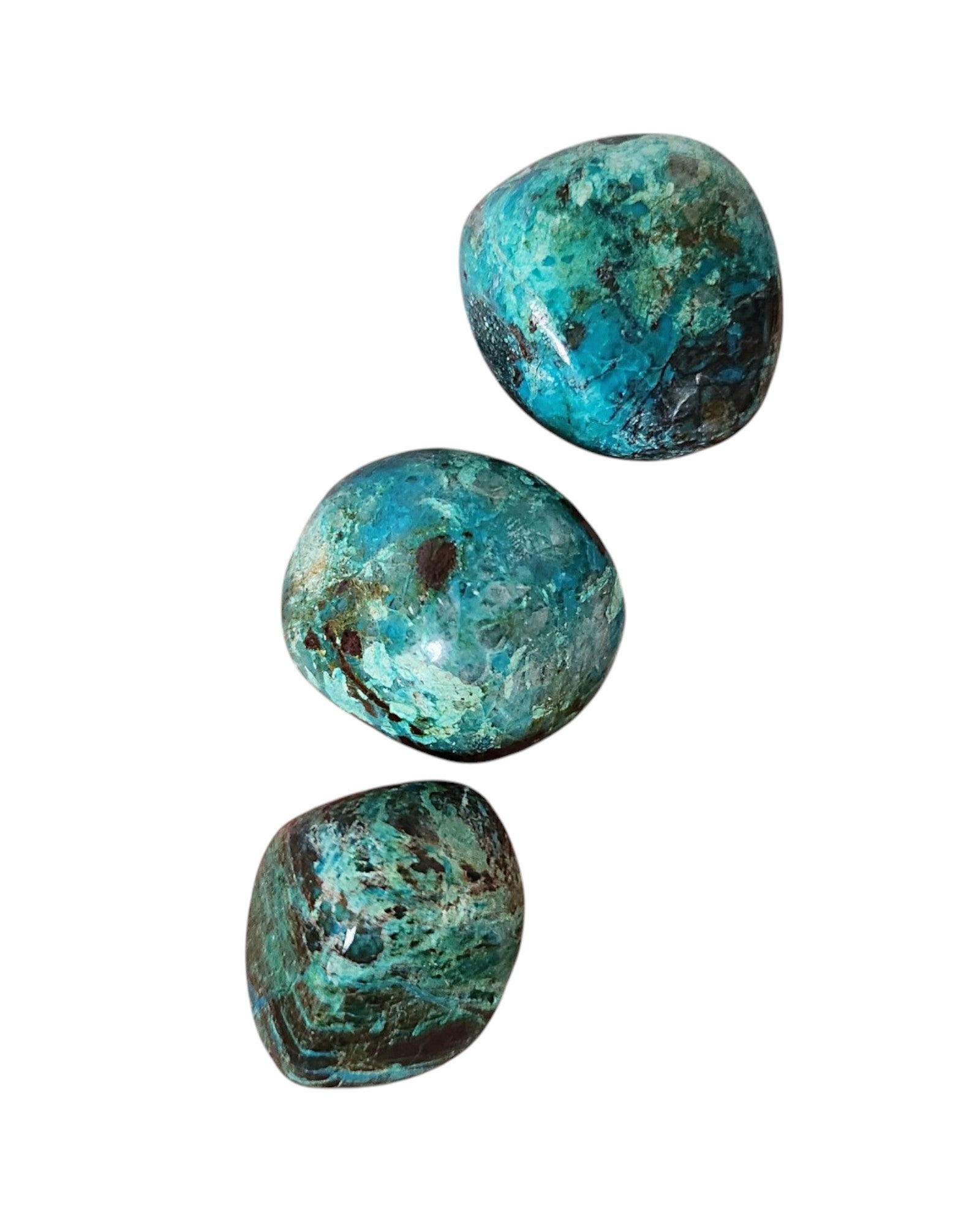 Pierre roulée Chrysocolle
