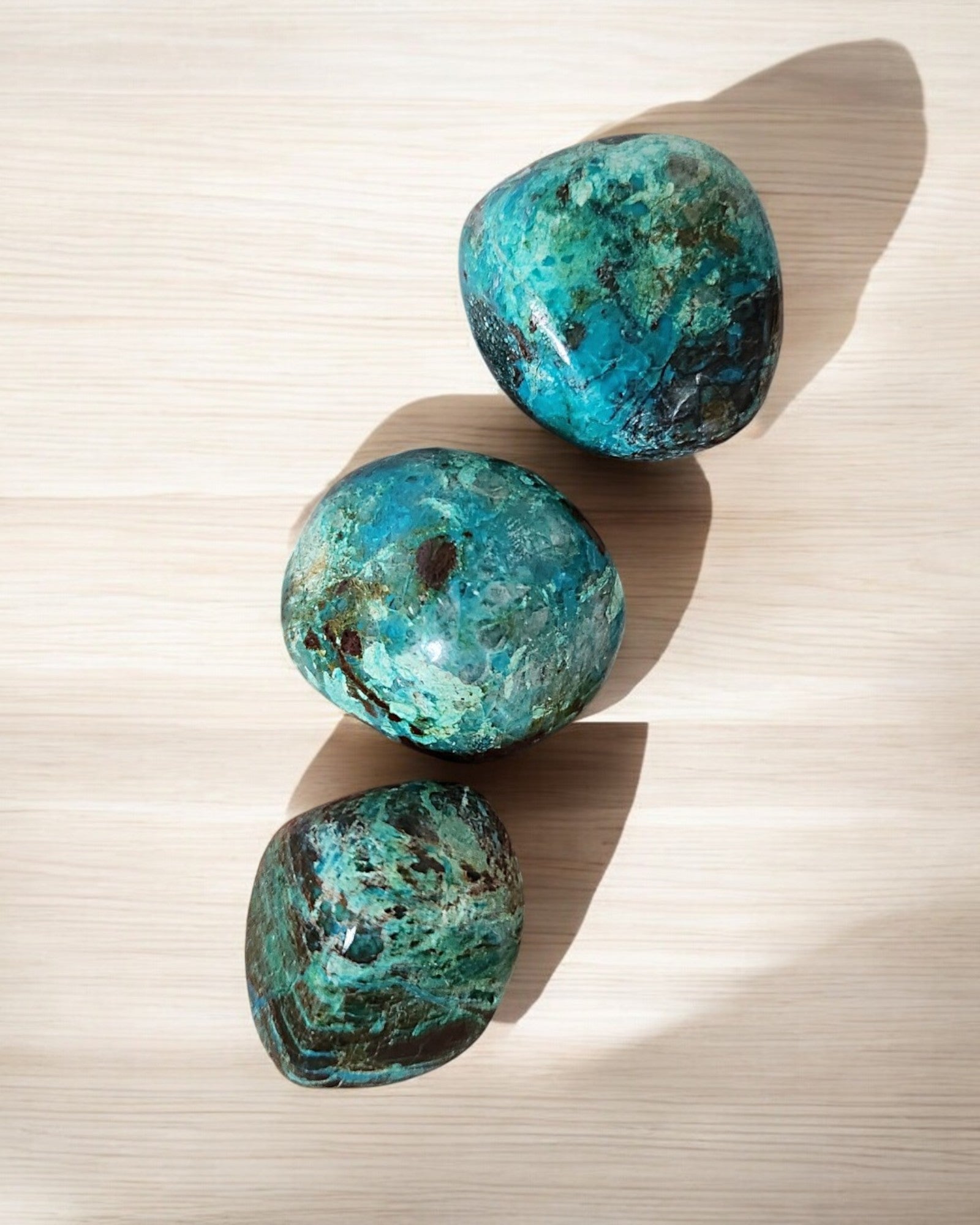 Pierre roulée Chrysocolle