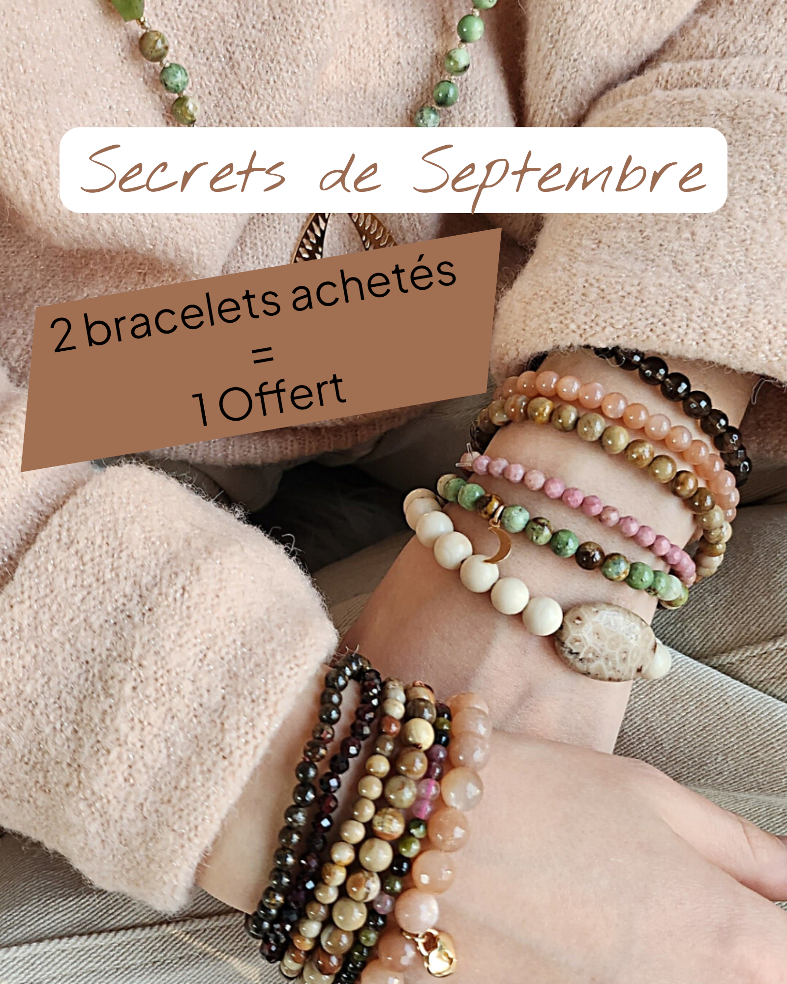 Promo septembre - 1 Bracelet surprise