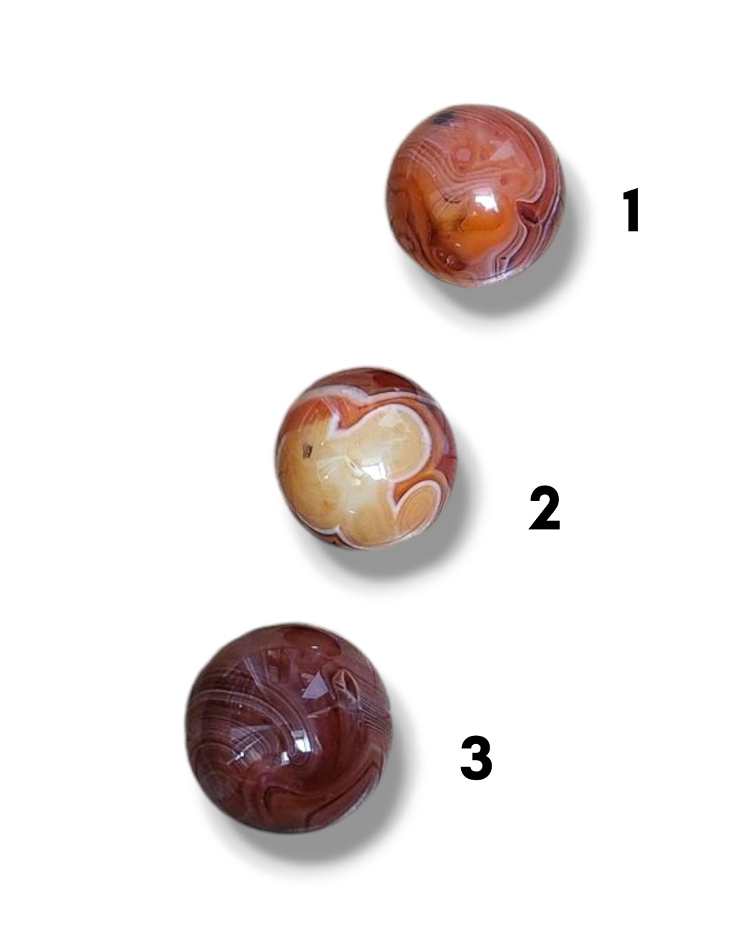Sphère Cornaline