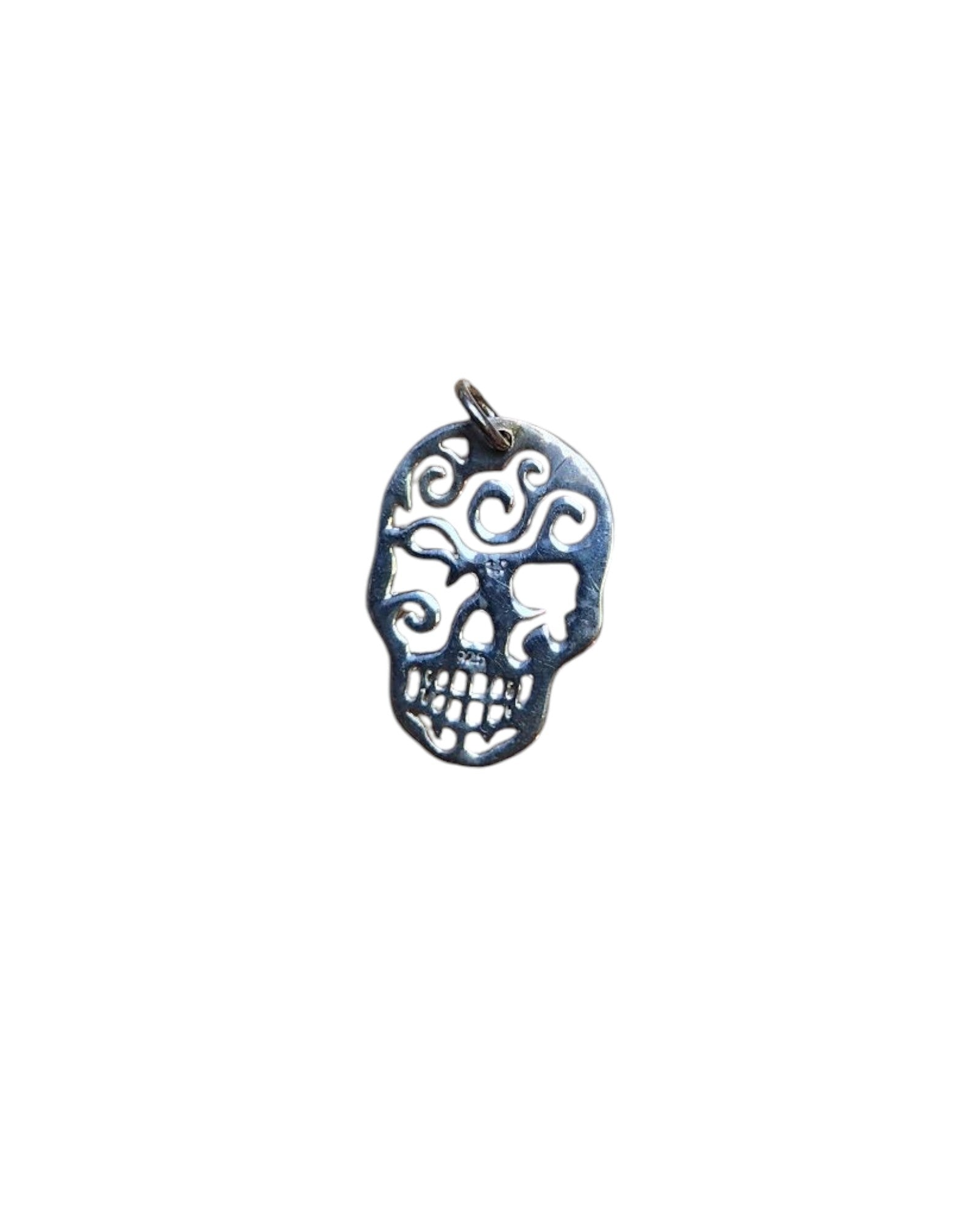Médaille Tête de mort or