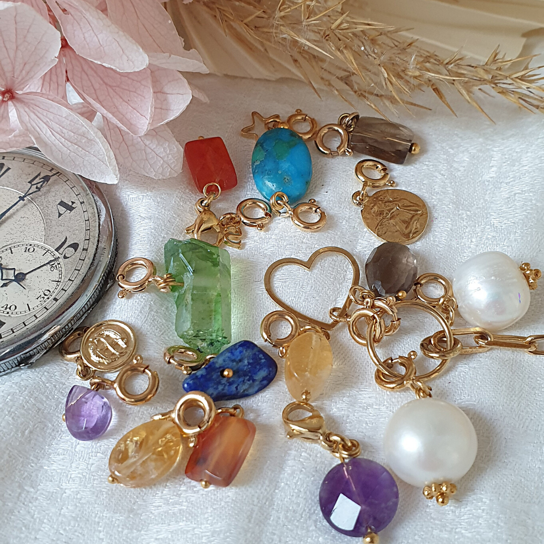 Charm's goutte Grenat rouge