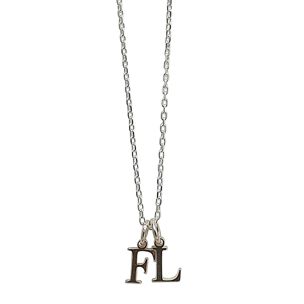 Collier mini Lettres argent
