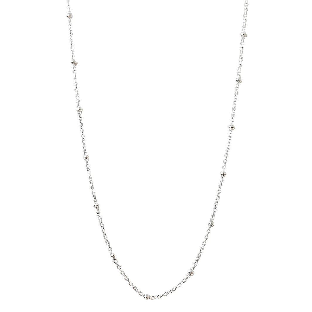 Collier chaîne perlé